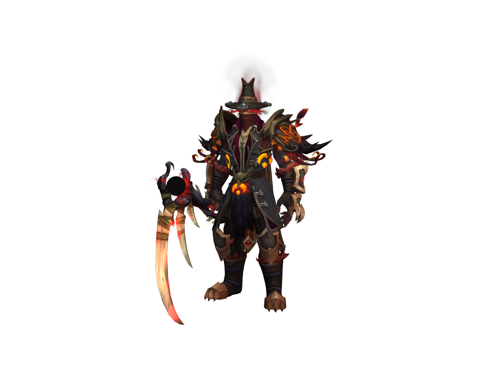 Carbontax 3D character render