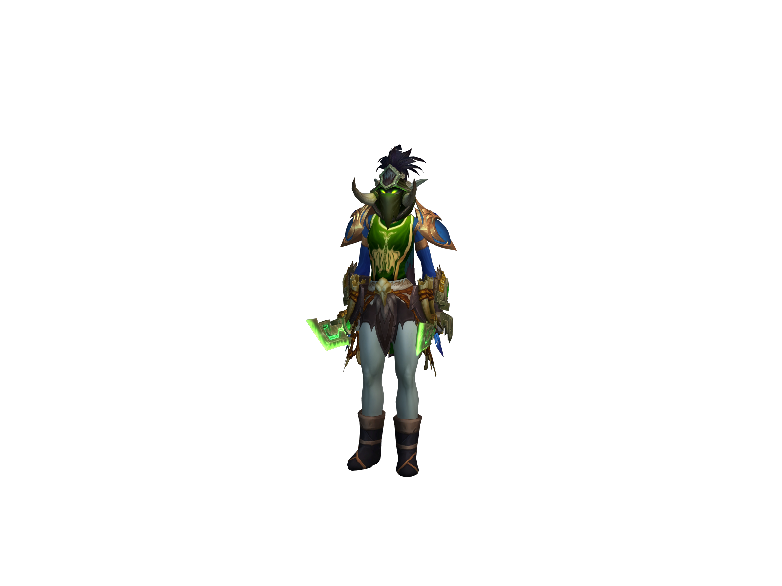 Daggre 3D character render