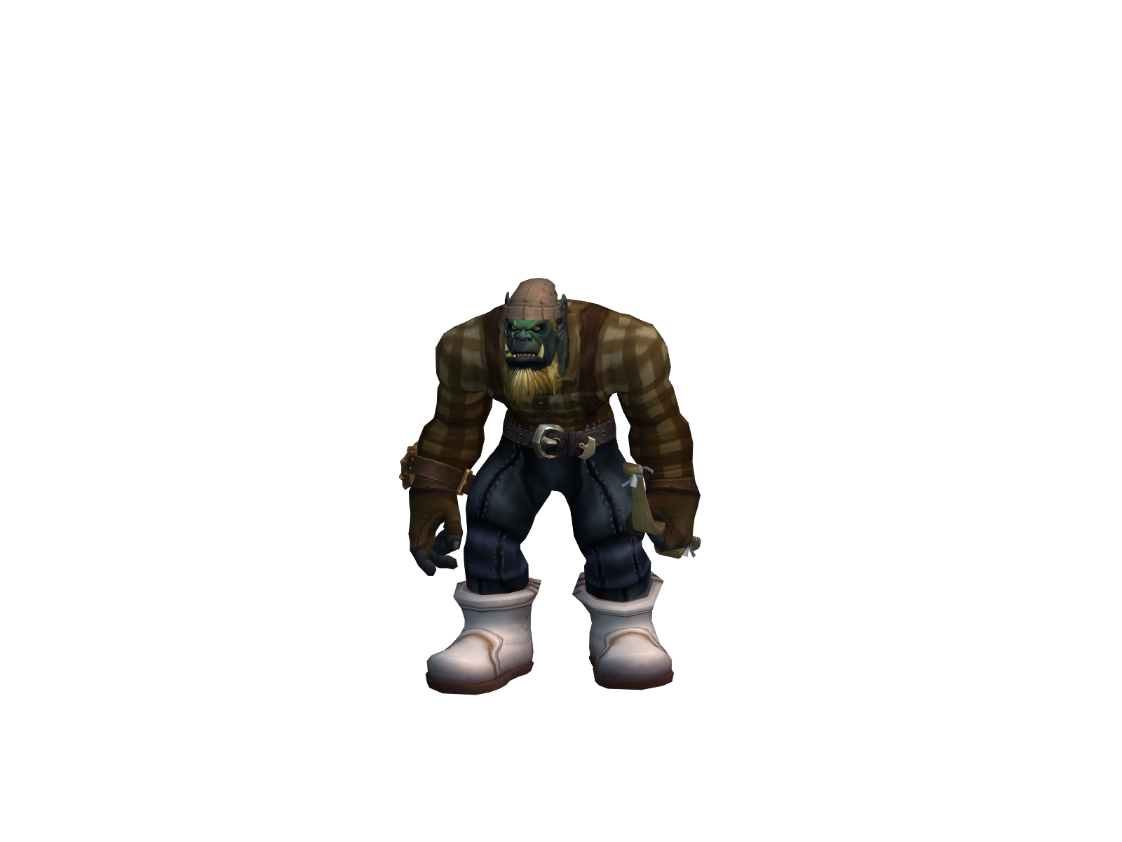 Chadmuska 3D character render