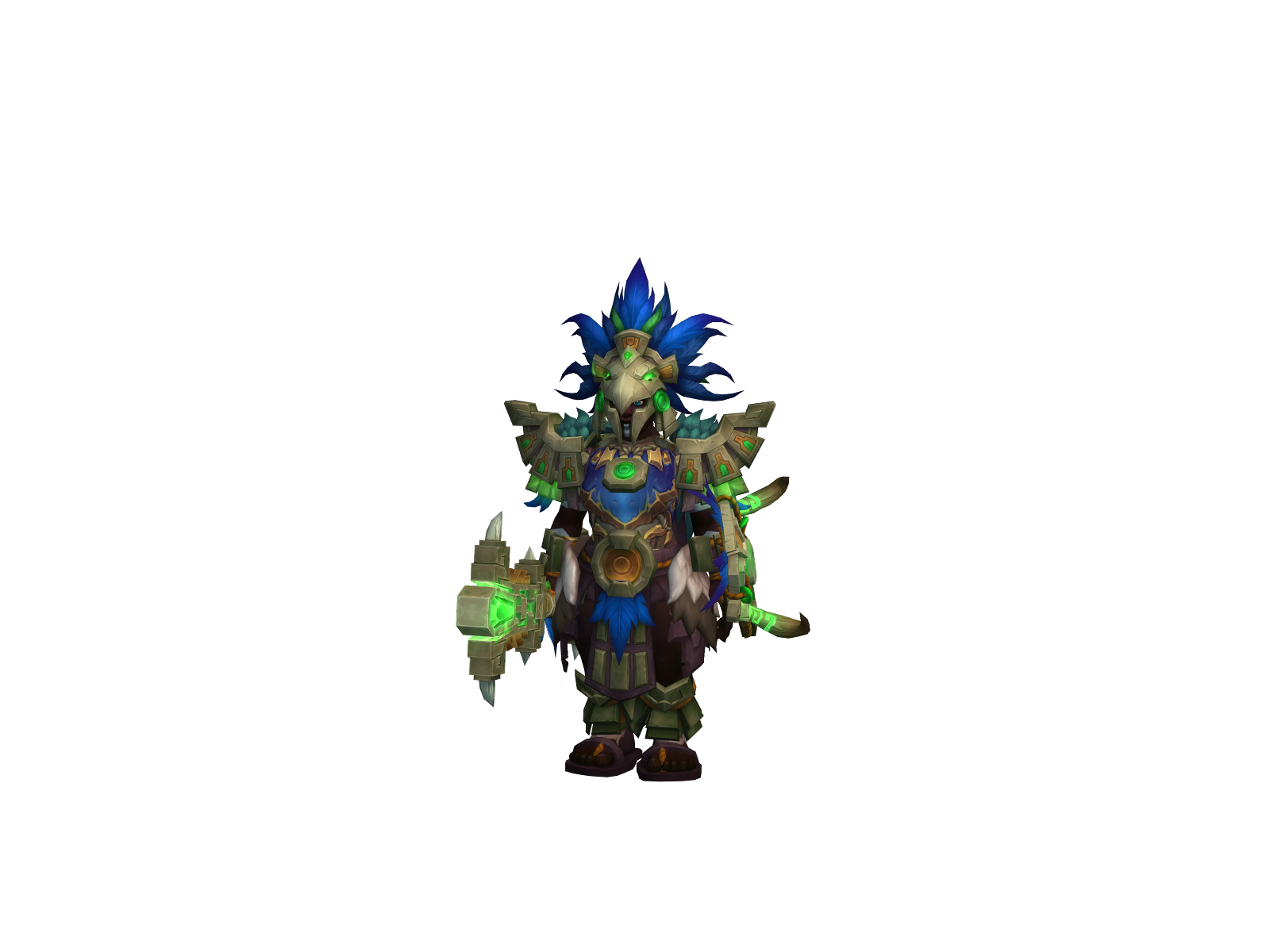 Livelytotems 3D character render