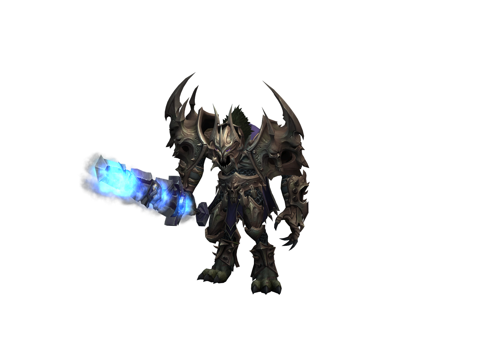Deathshocked 3D character render