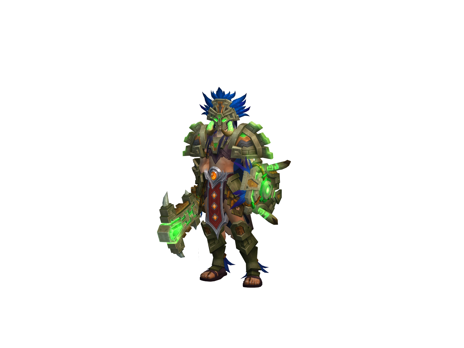 Gulina 3D character render