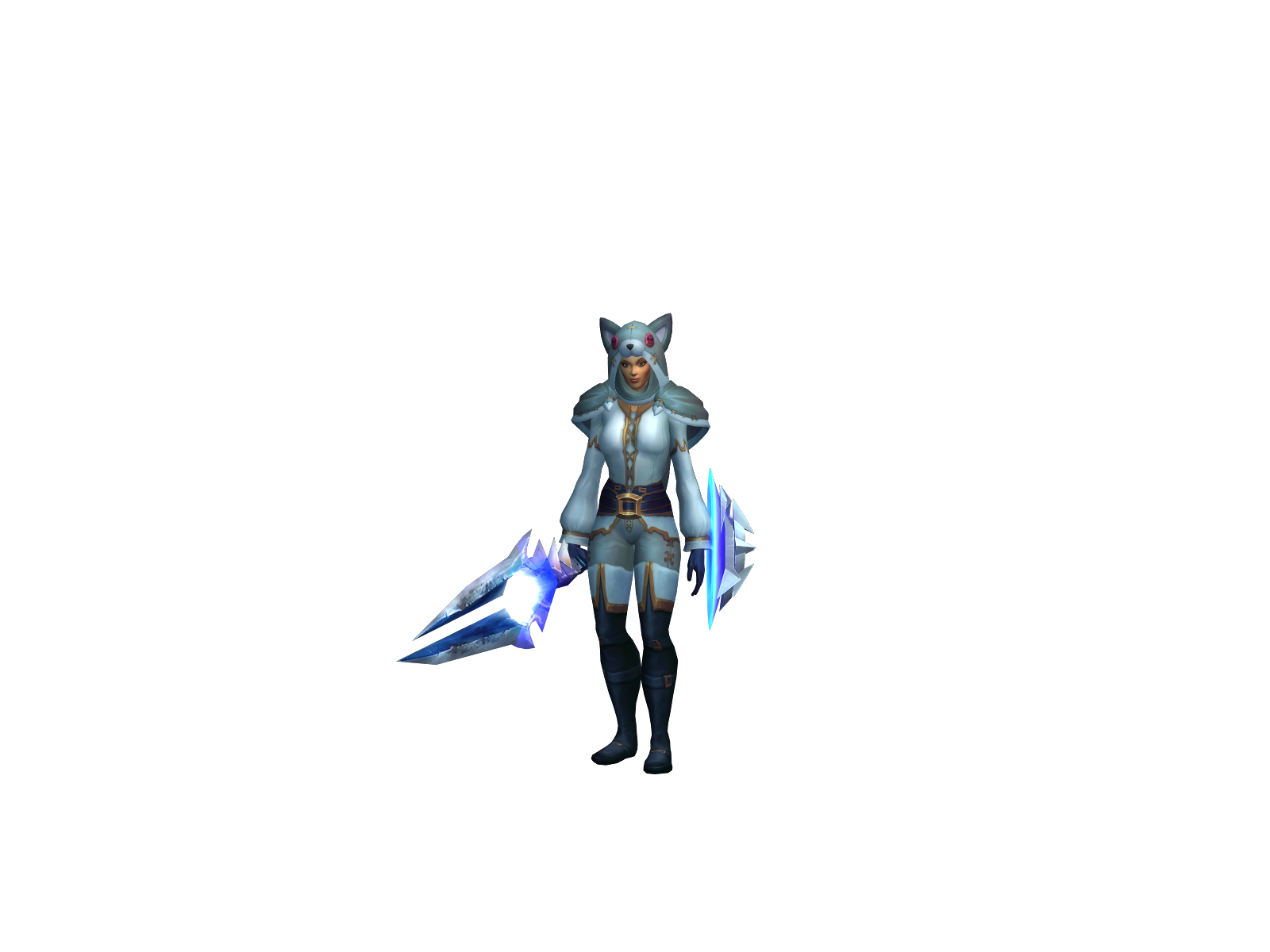 Creamin 3D character render