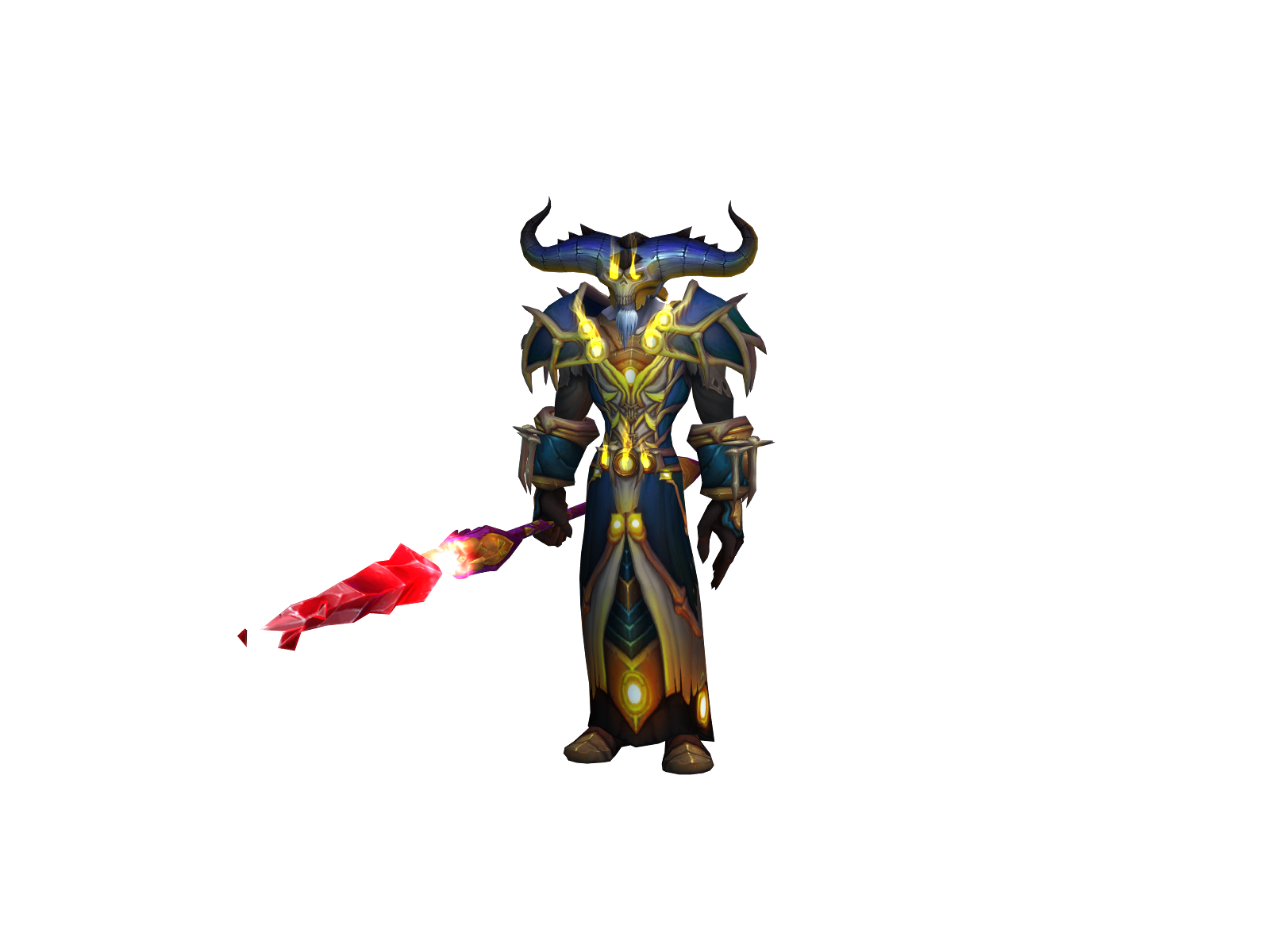 Dosed 3D character render