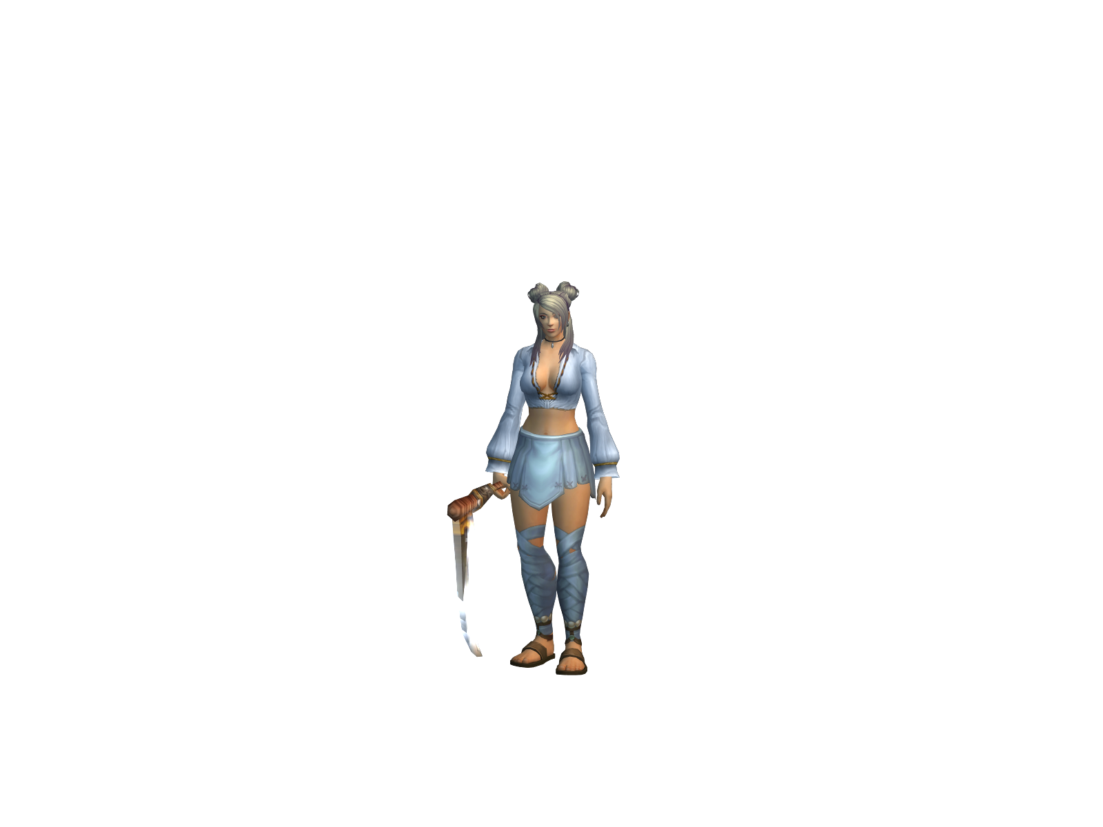 Hyrup 3D character render