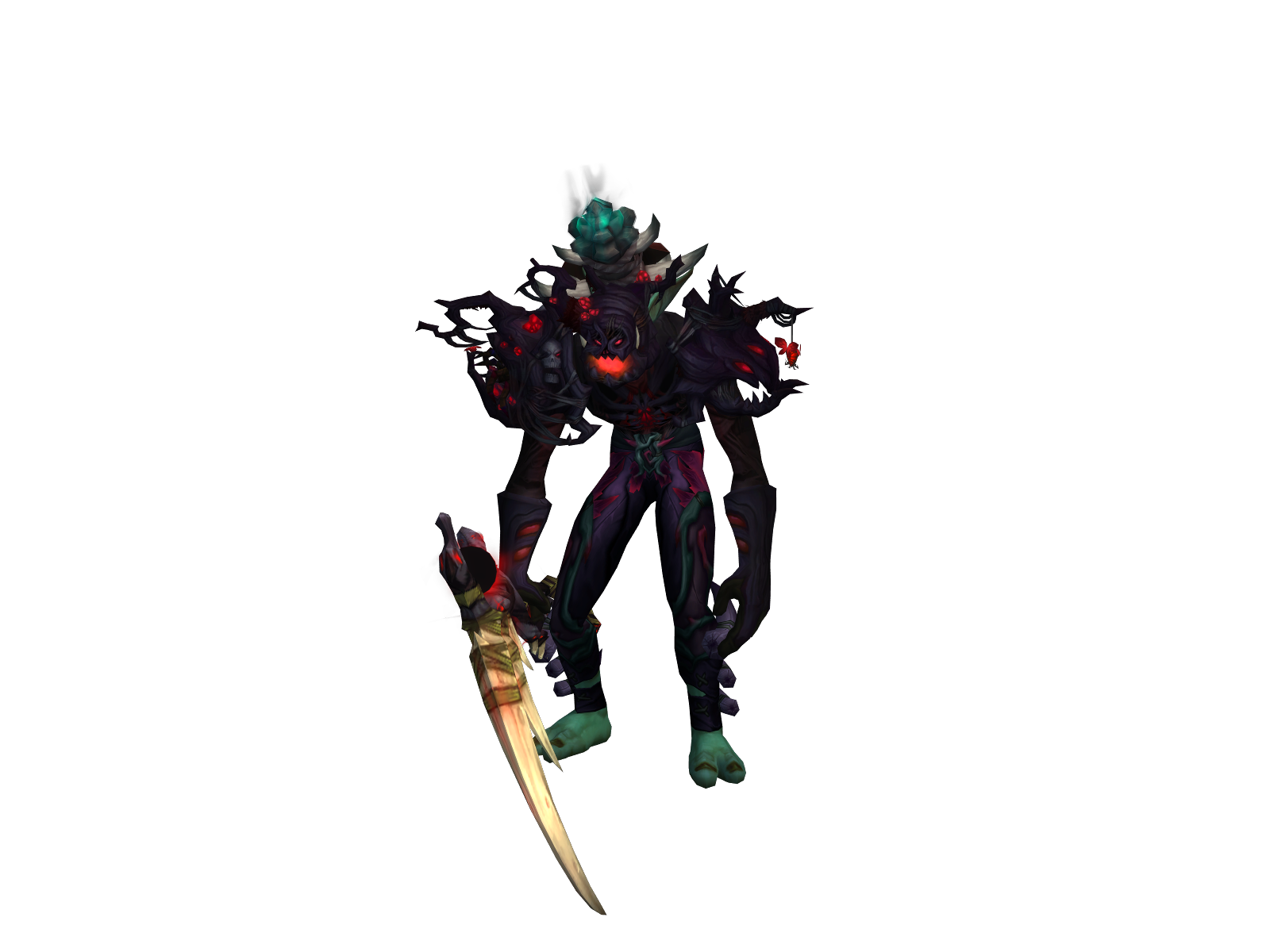 Scârecrow 3D character render