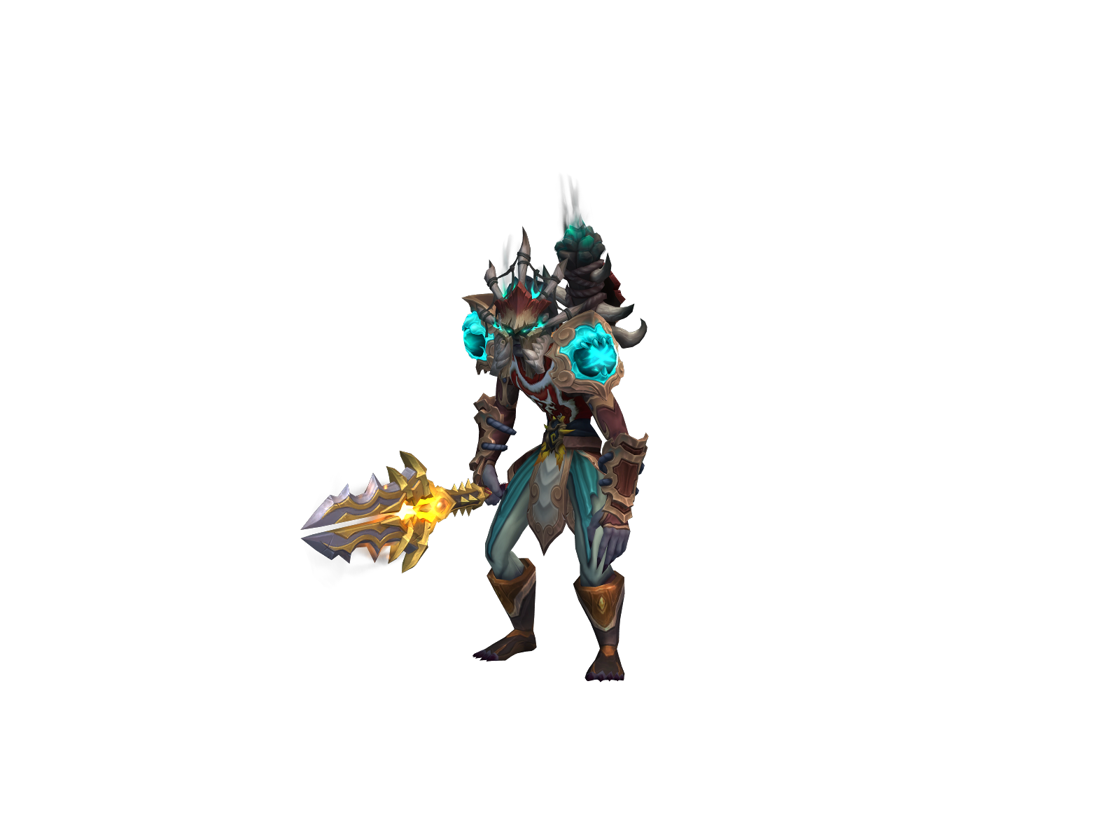 Hogarg 3D character render