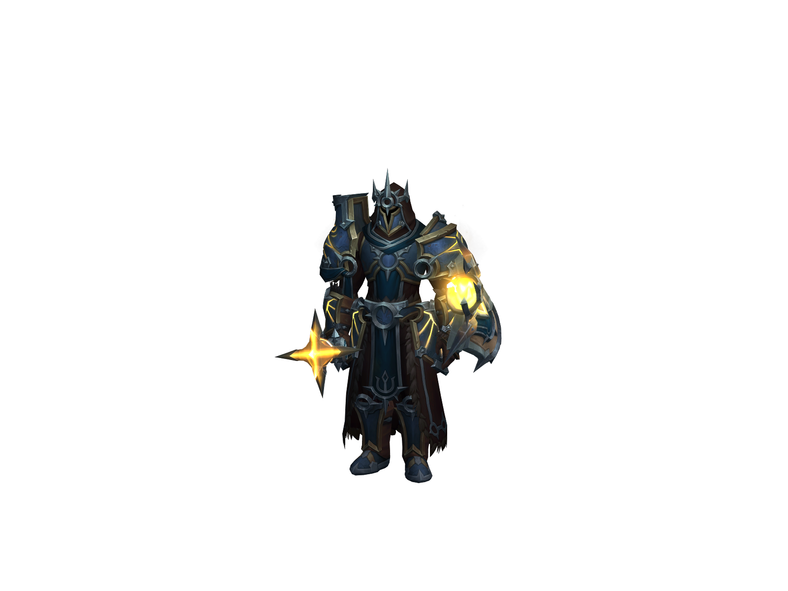 Bulluss 3D character render