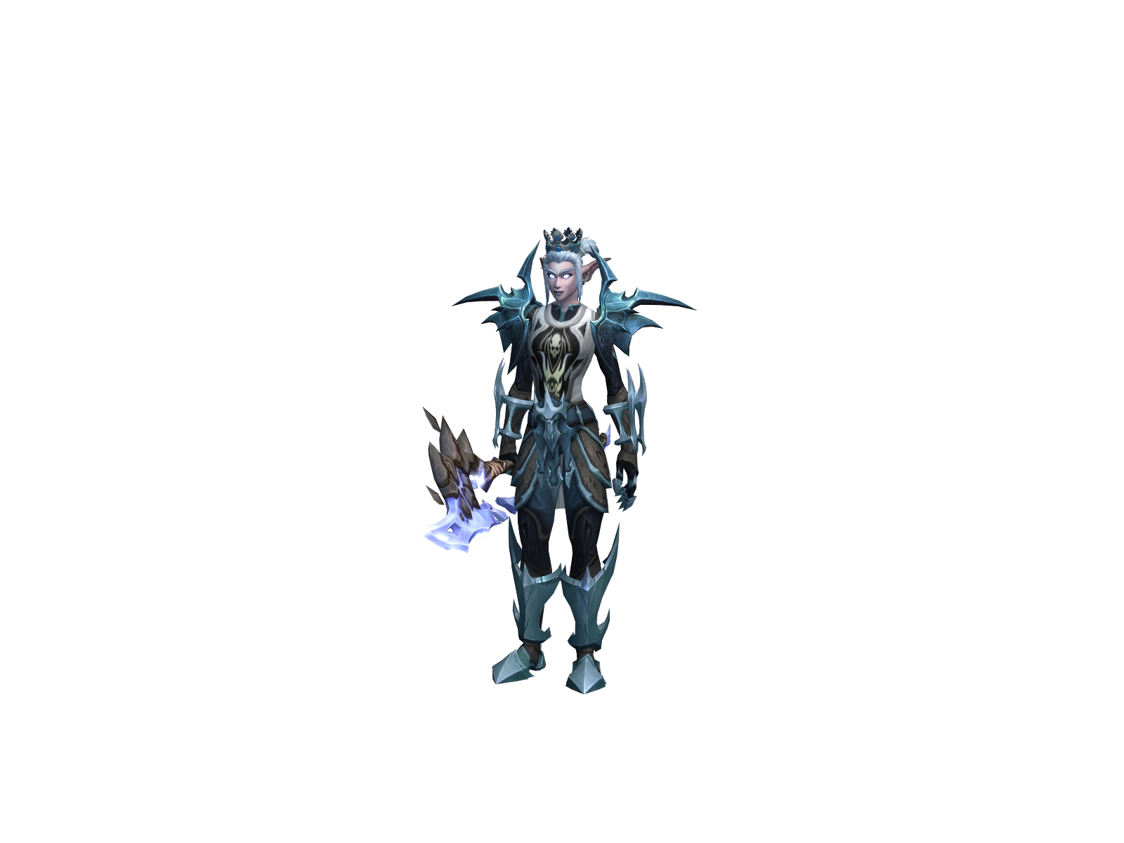 Lazydruid 3D character render