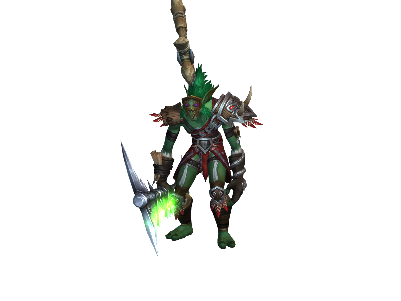 Kabooki 3D character render