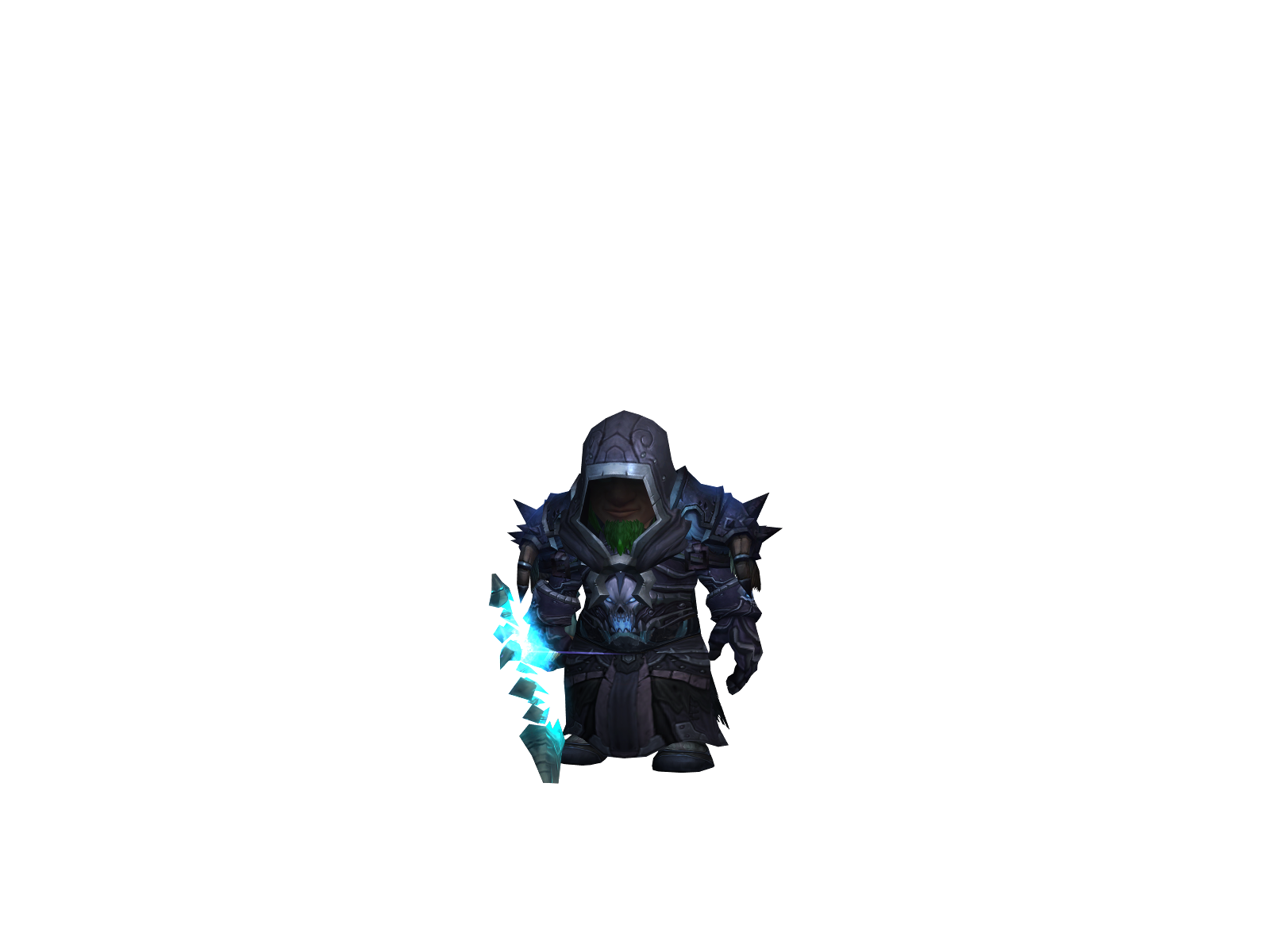 Dethdetyl 3D character render