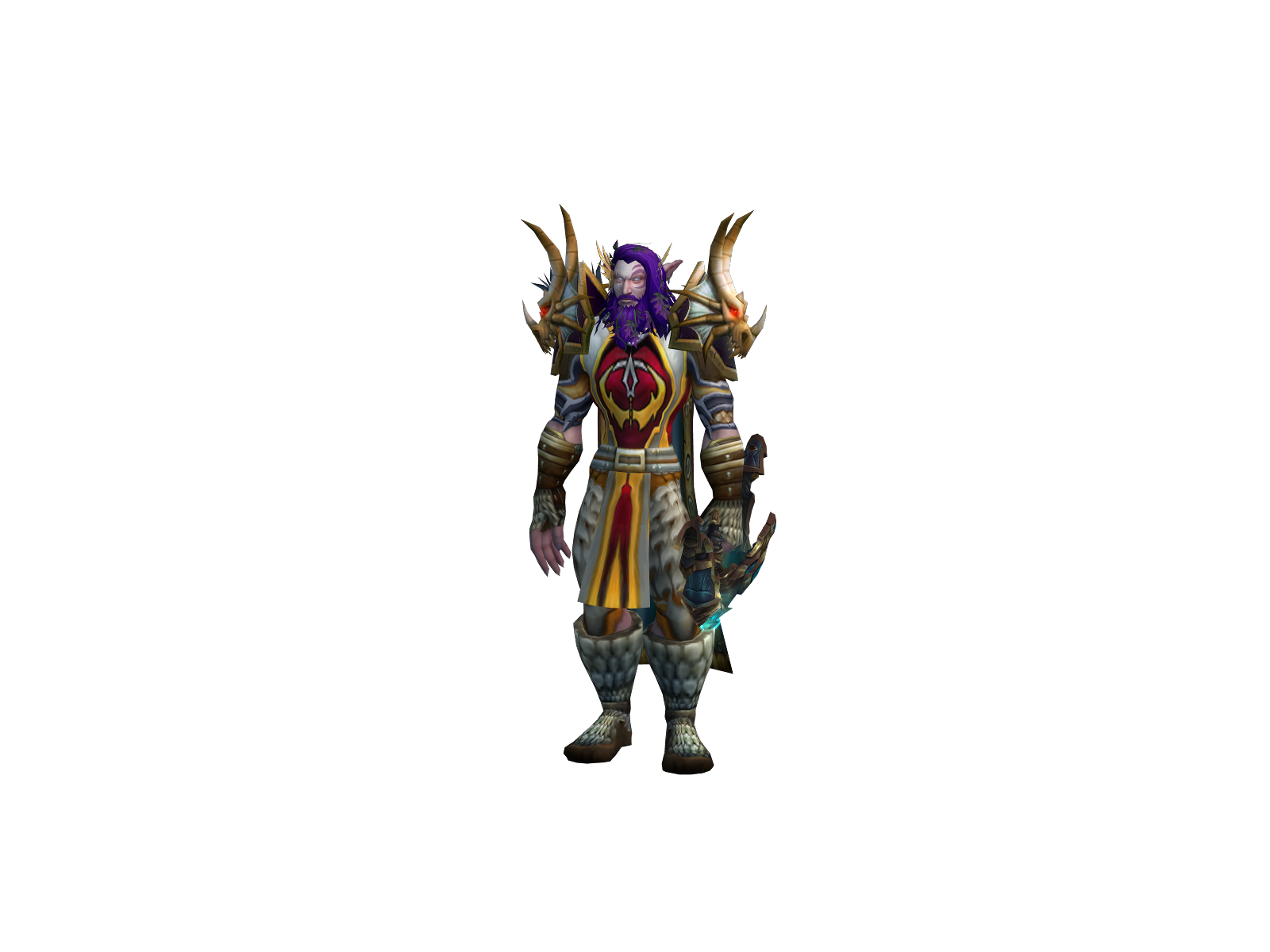Dânsôlo 3D character render