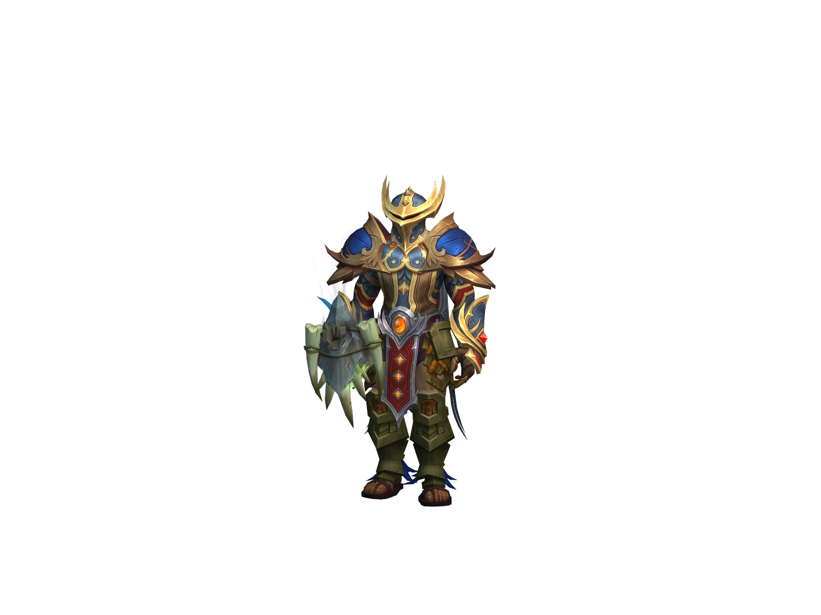 Twelfth 3D character render