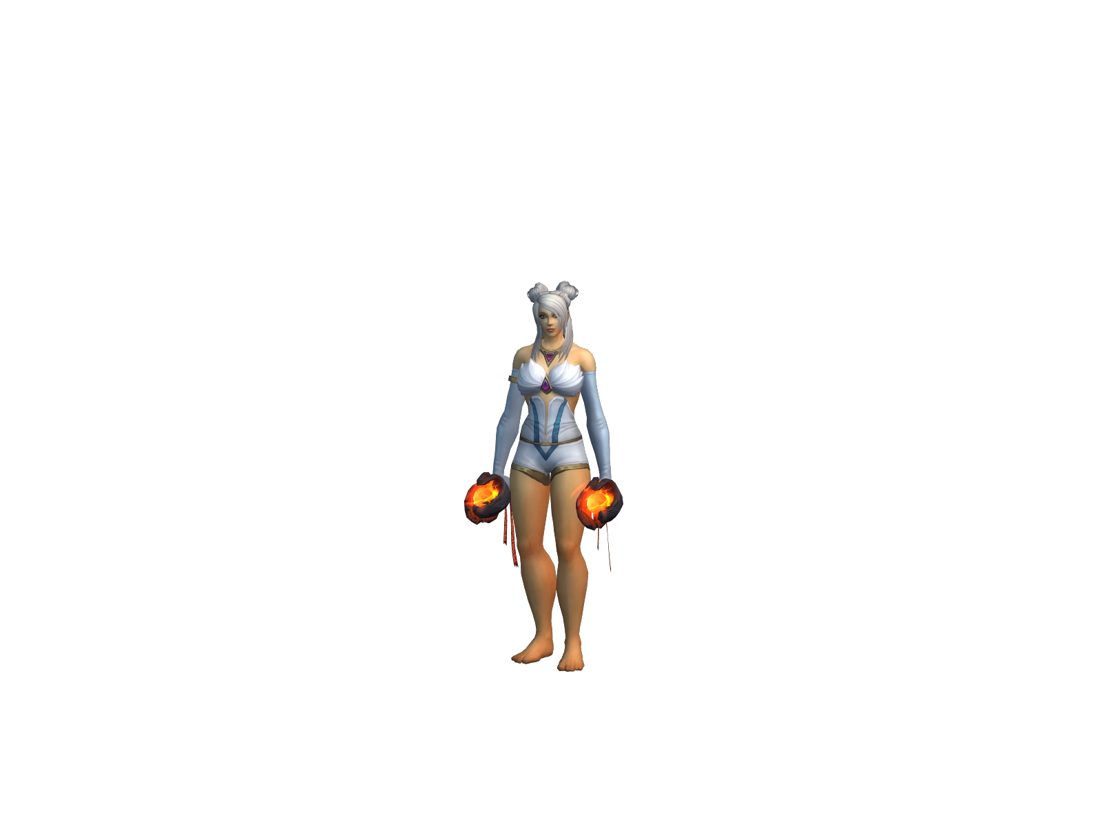 Lesserafim 3D character render