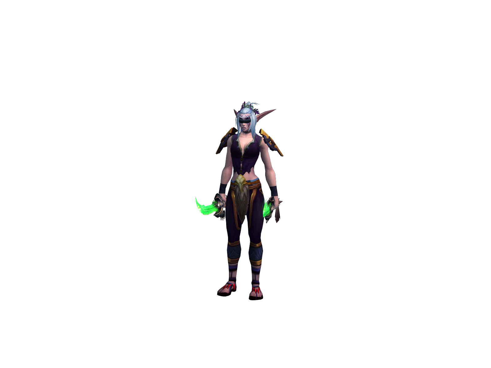 Syrî 3D character render