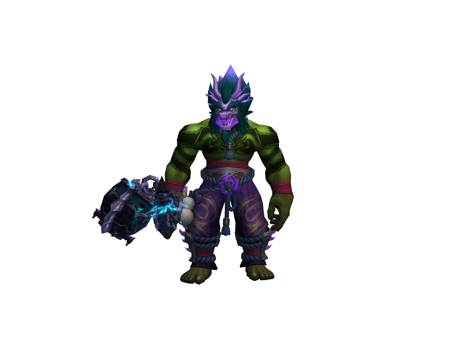 Poaton 3D character render