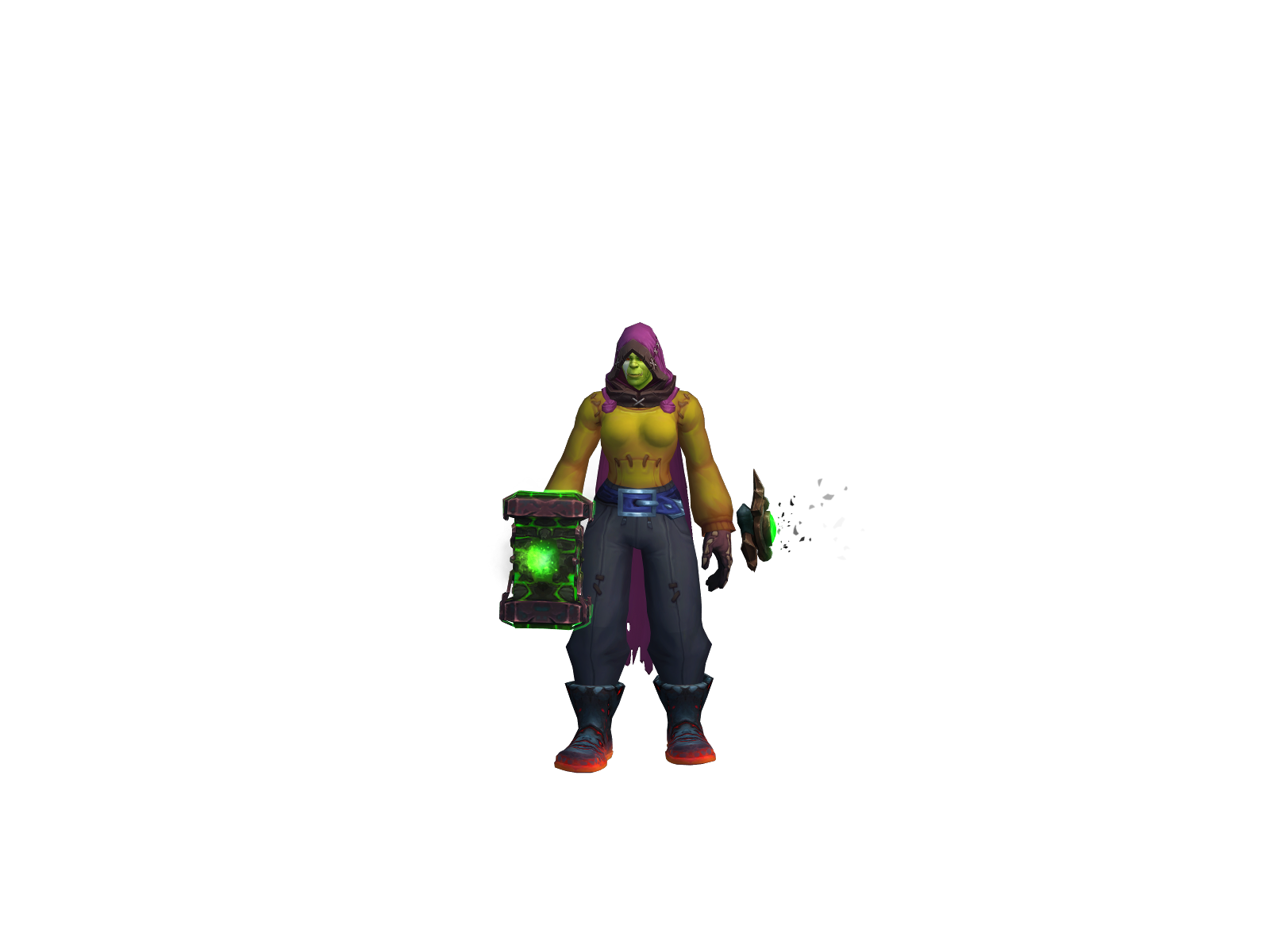 Lotek 3D character render