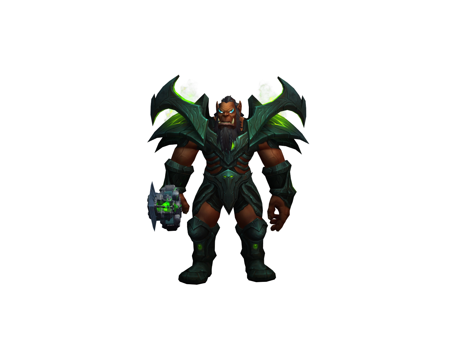 Ghoulrilla 3D character render