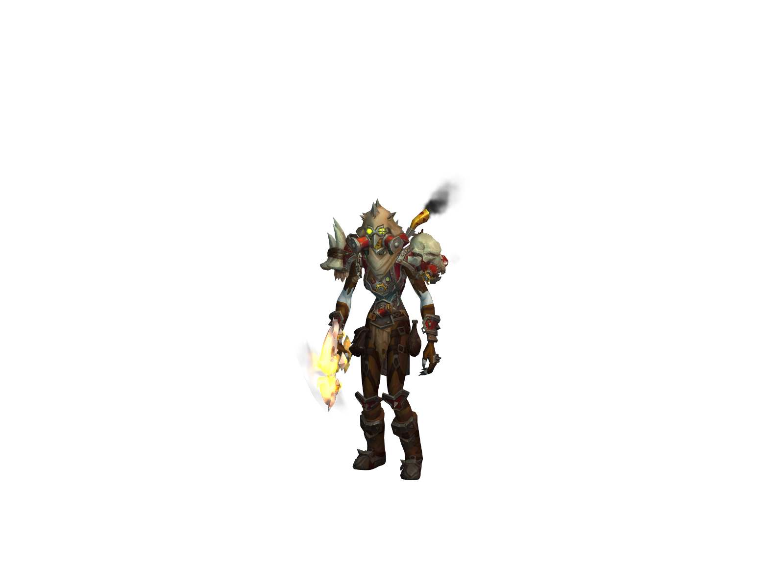 Missfists 3D character render