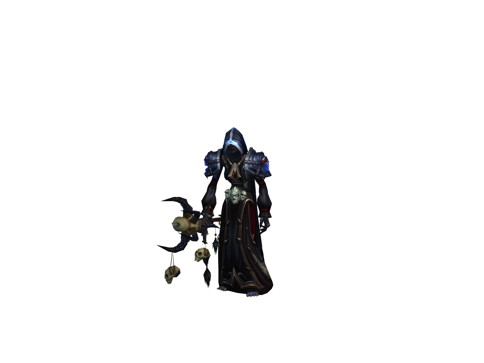 Pastorblack 3D character render