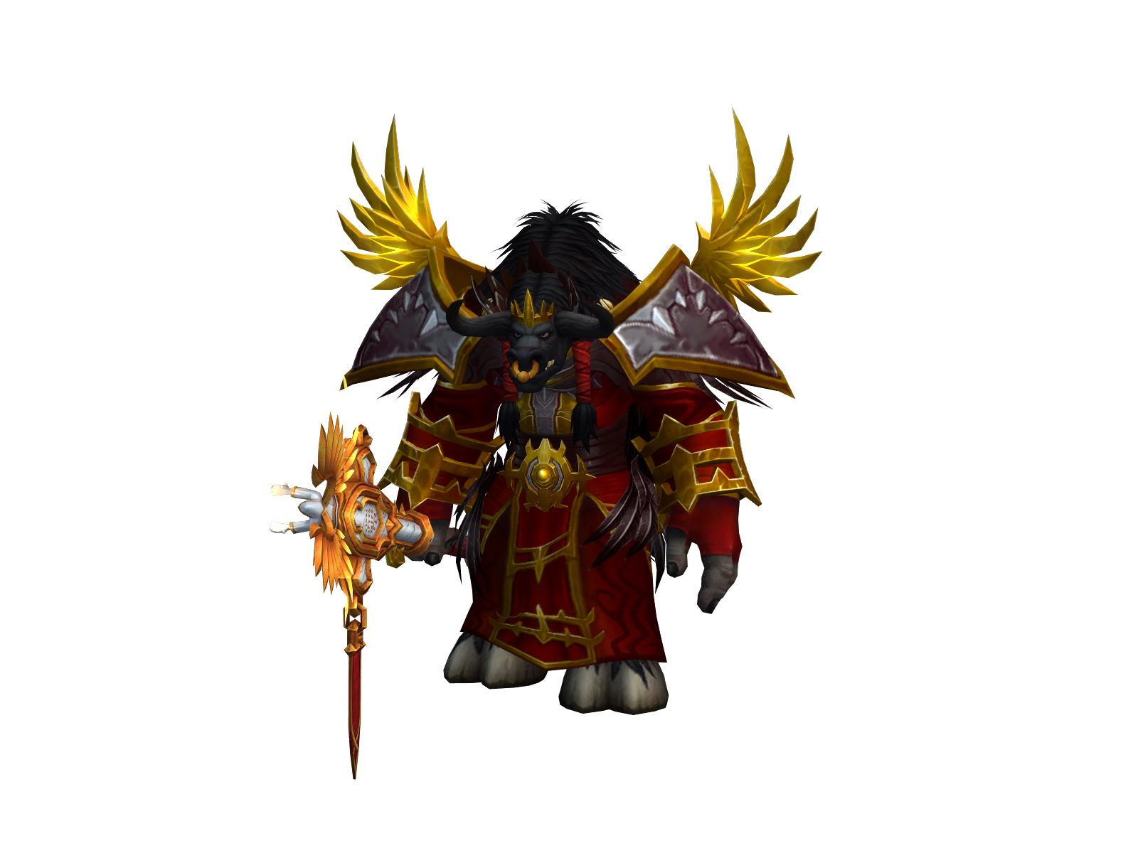 Marahas 3D character render