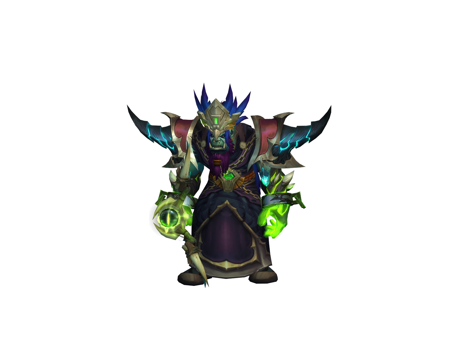 Maxflow 3D character render