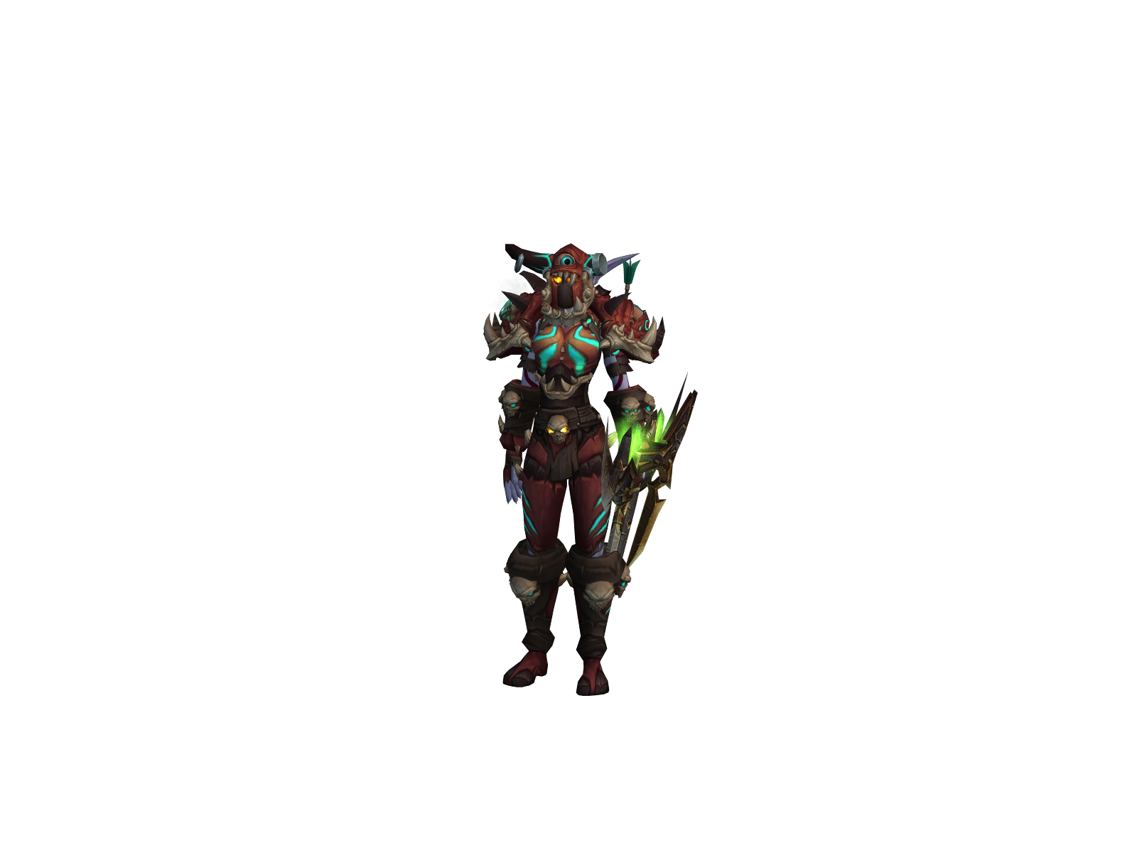 Zhukah 3D character render
