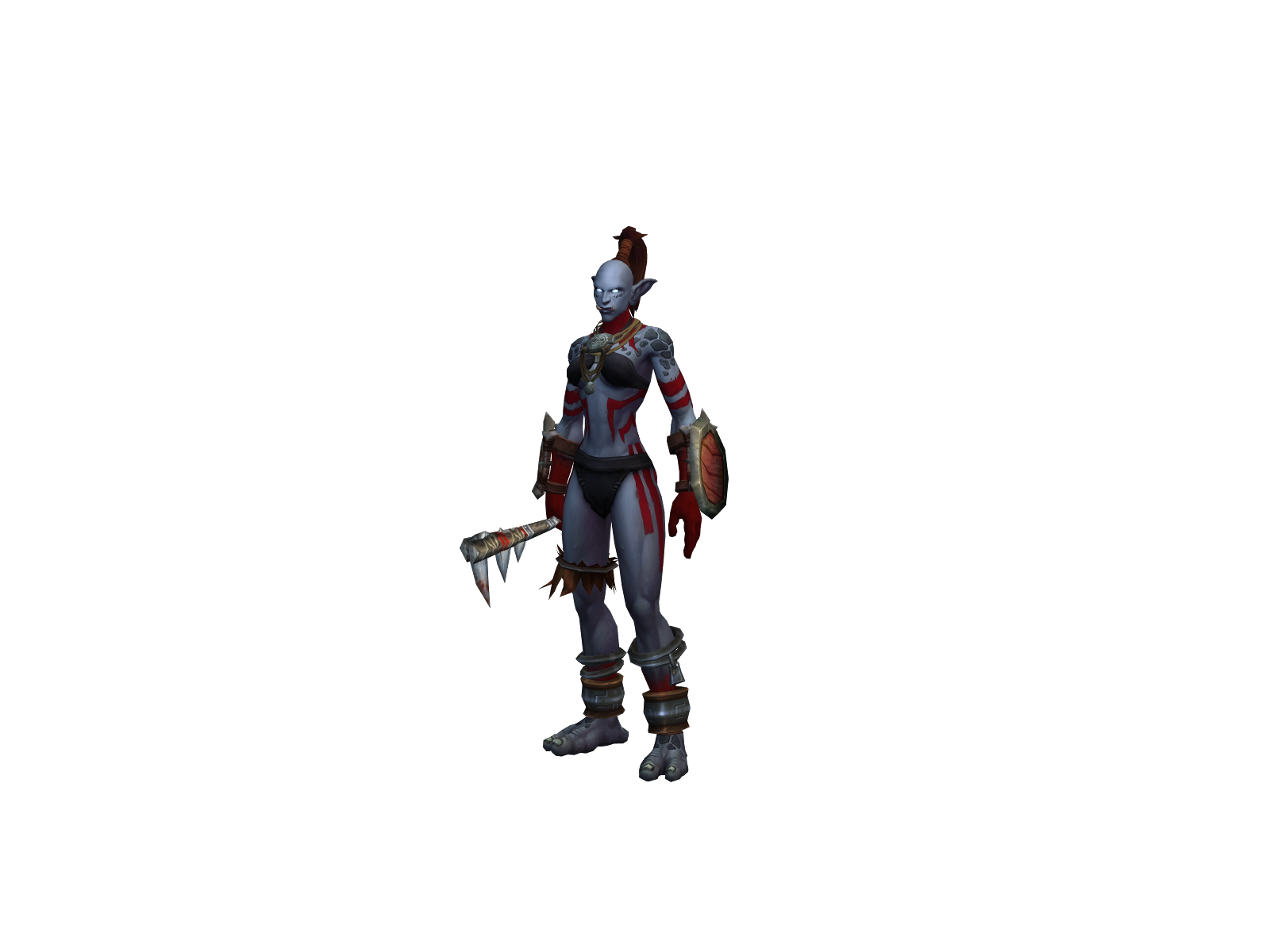 Lilywoöd 3D character render