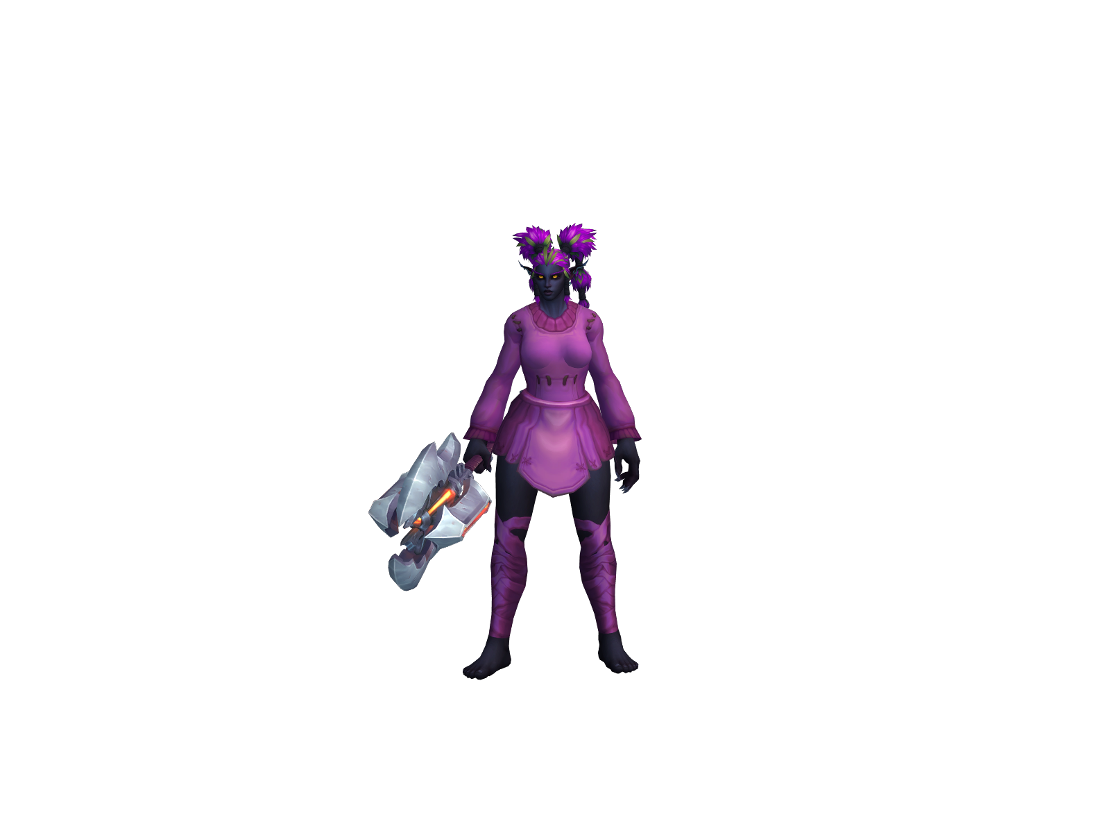 Tastetest 3D character render