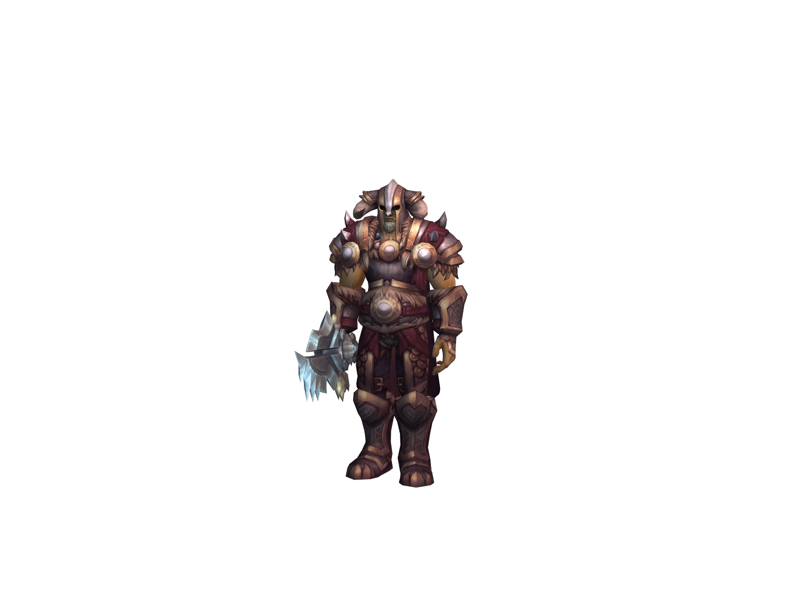 Berserkyr 3D character render