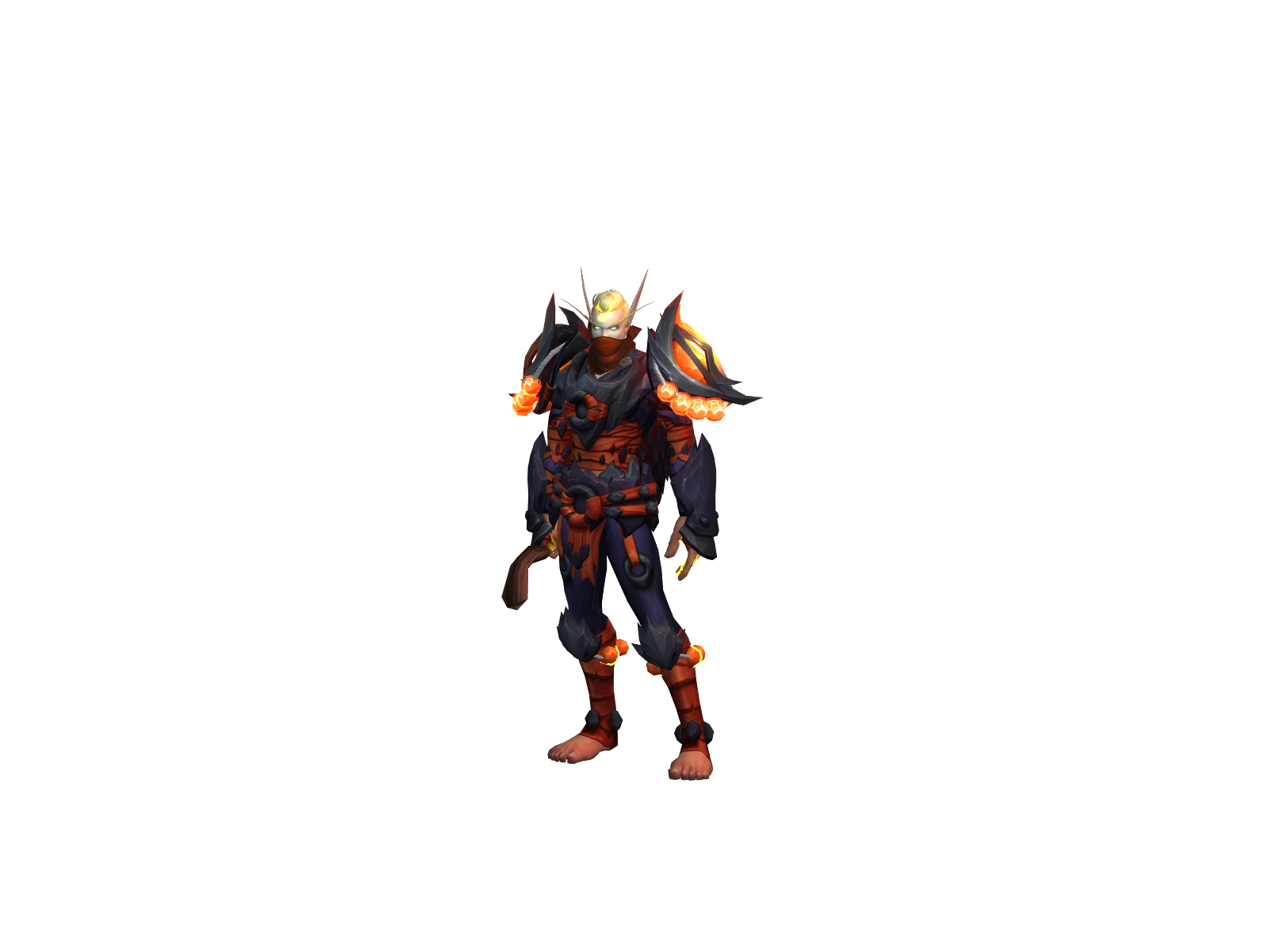 Hotpawket 3D character render