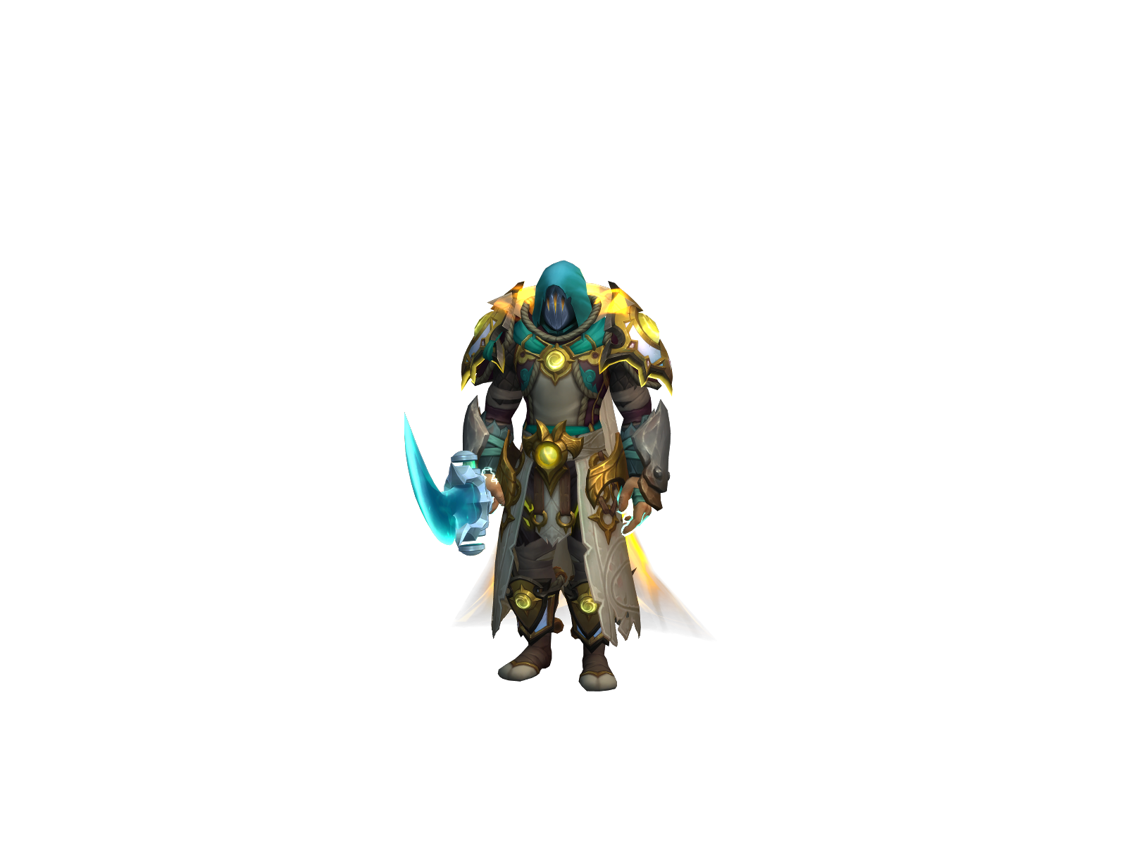 Trashcantea 3D character render