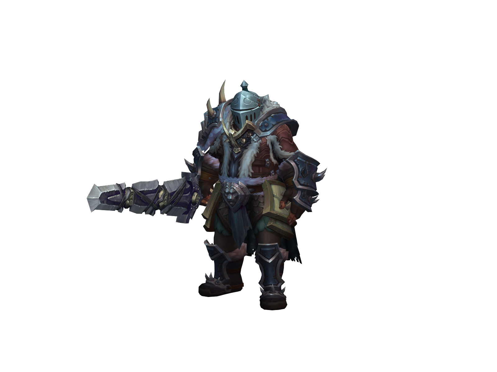 Leybron 3D character render