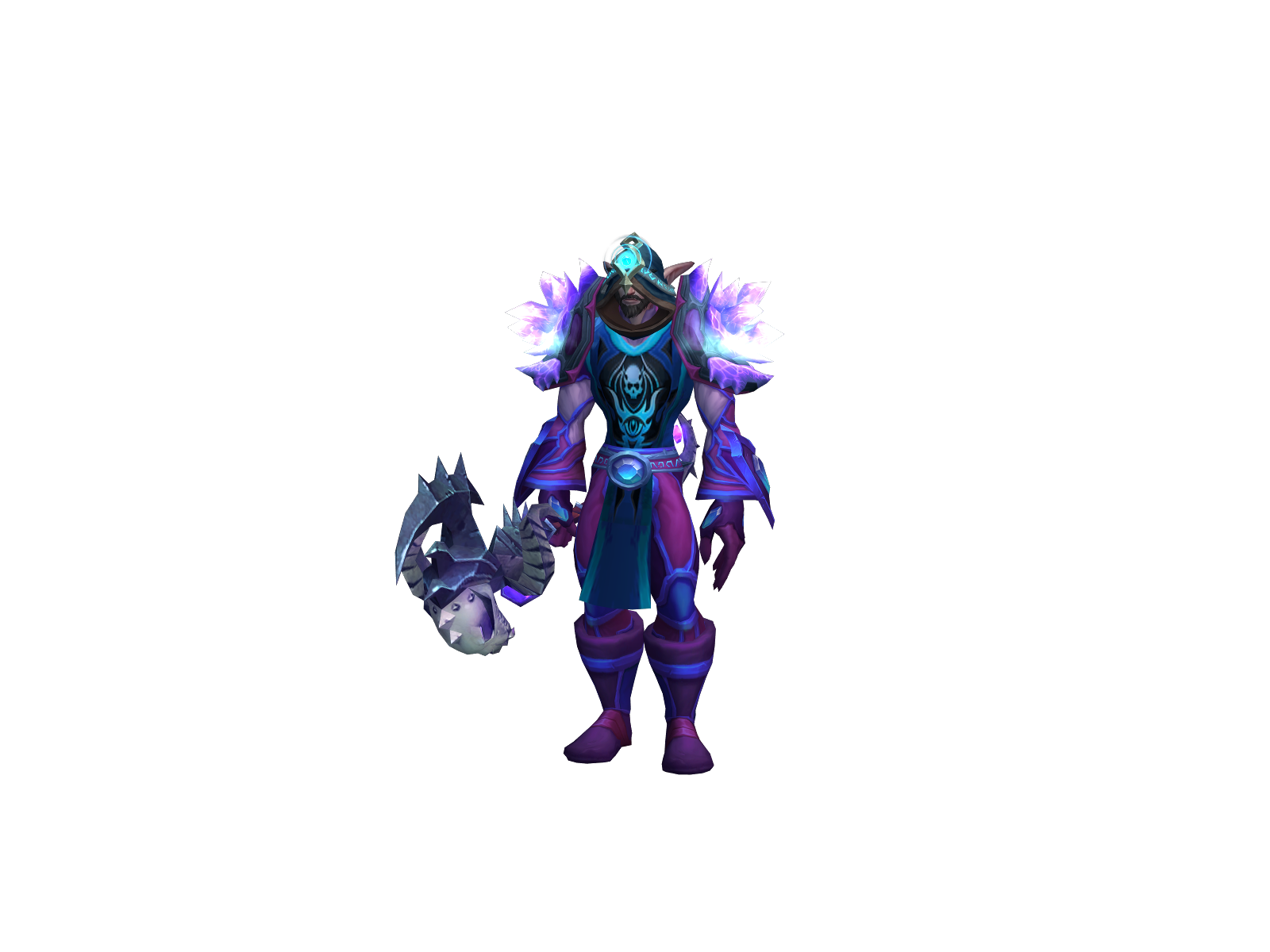 Castall 3D character render