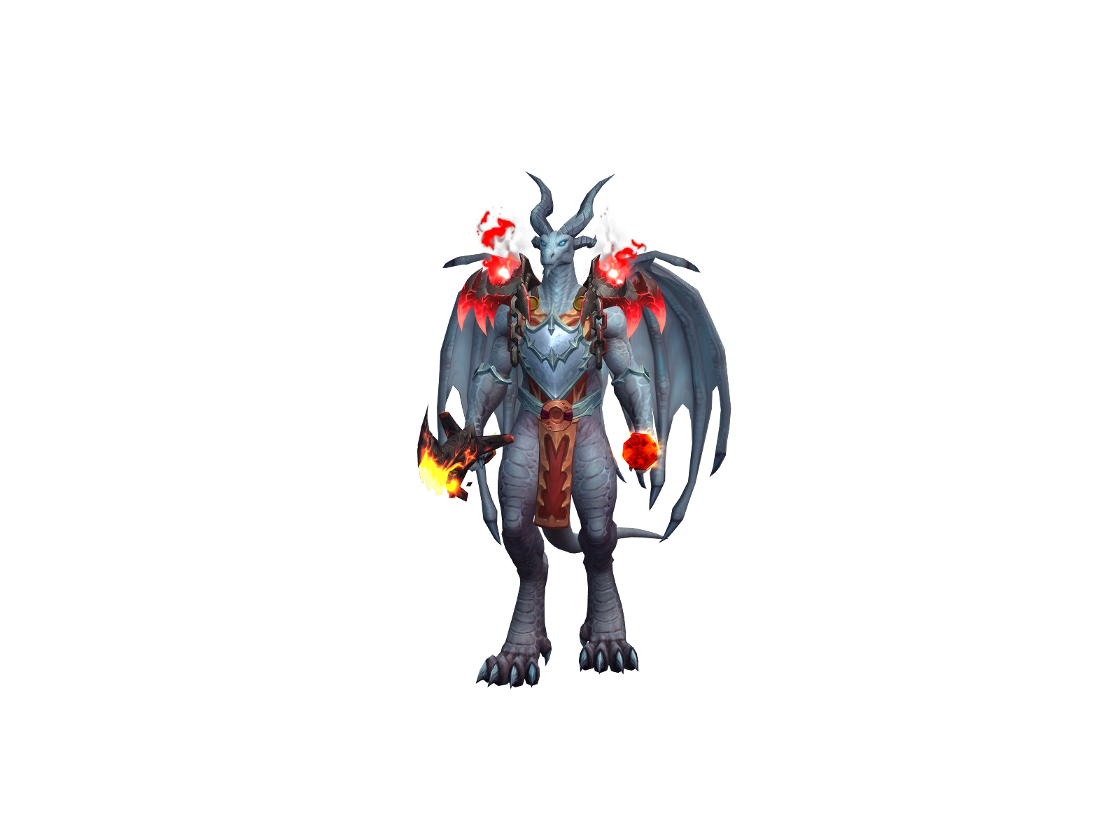 Selias 3D character render