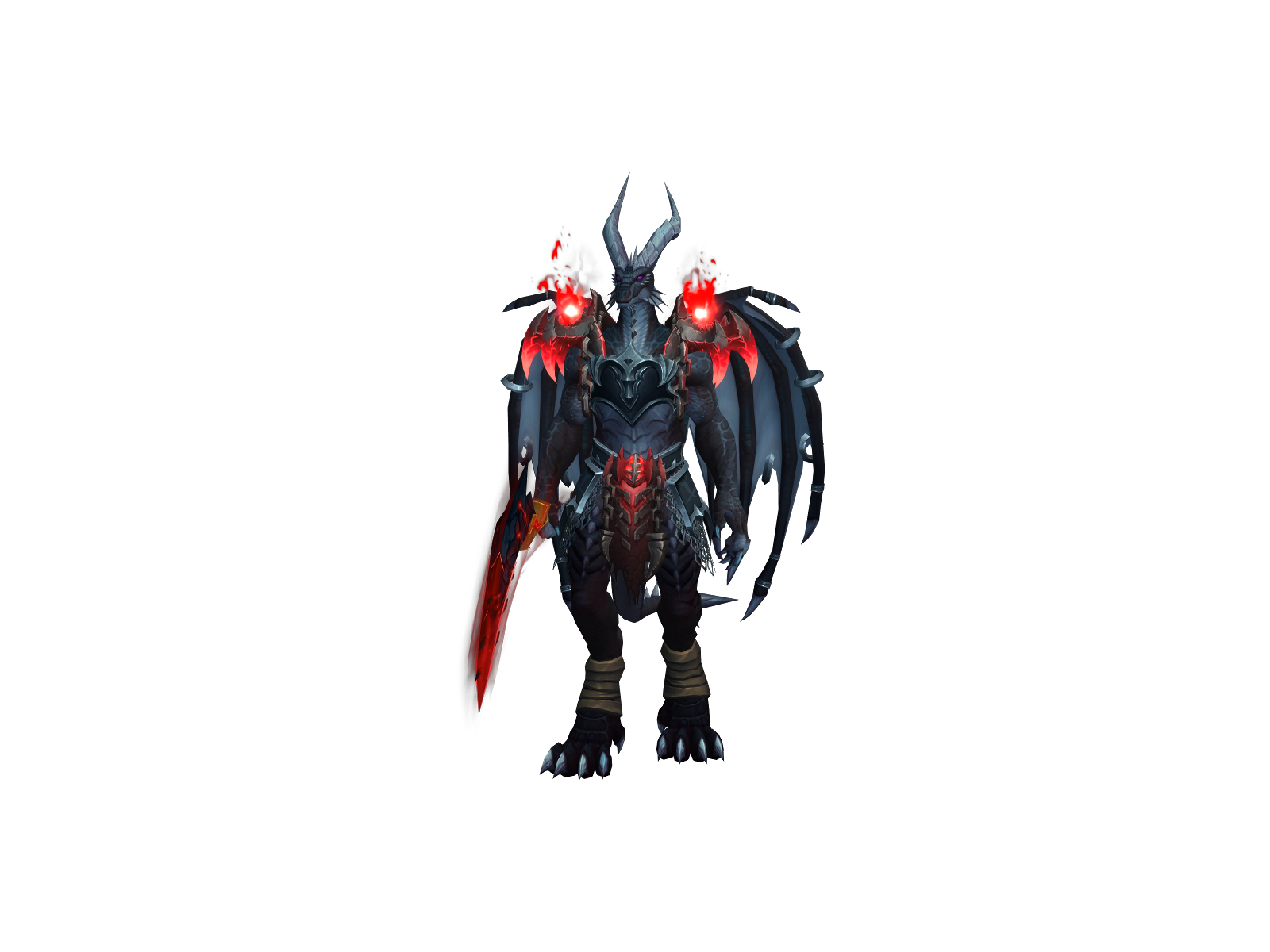 Vampth 3D character render