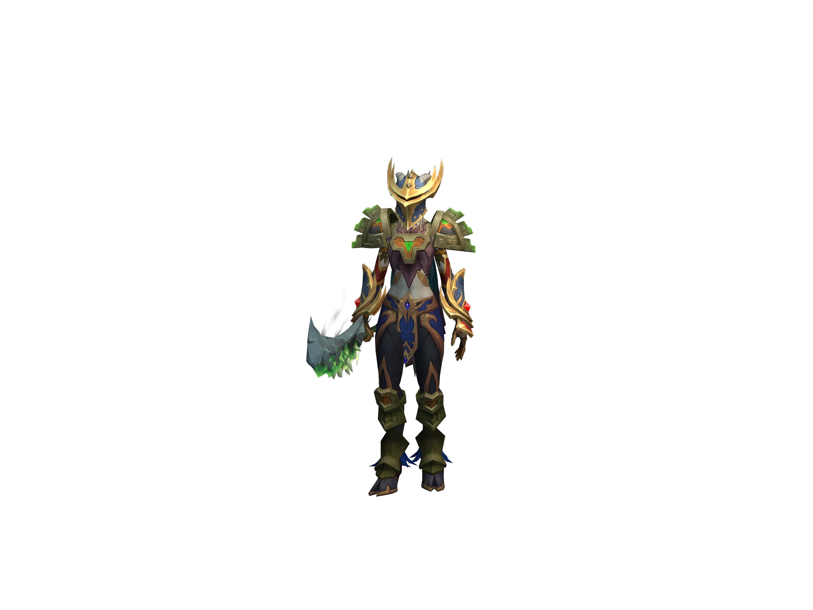 Saphlar 3D character render
