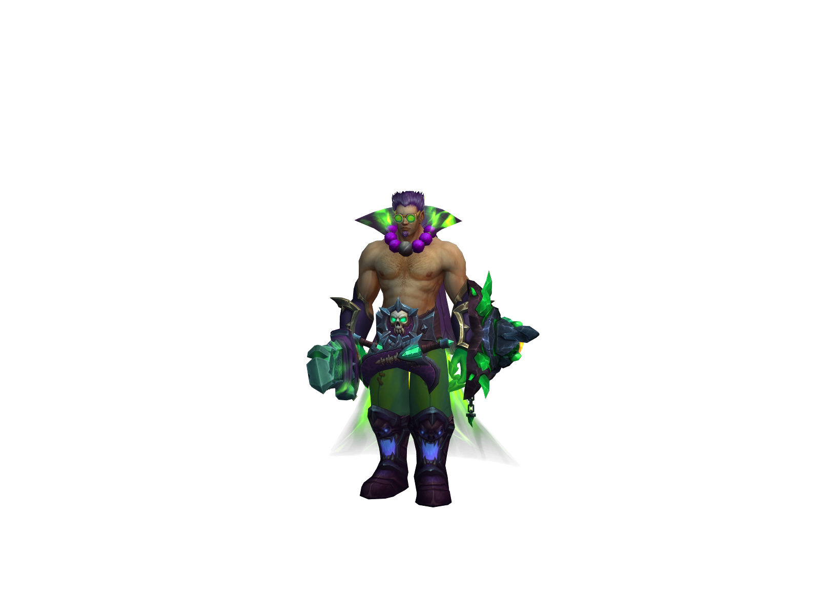 Glorydays 3D character render
