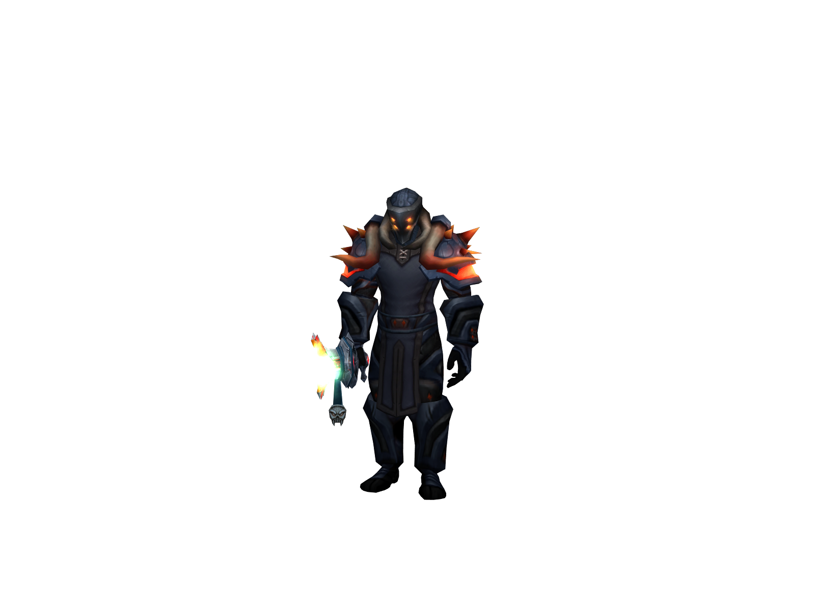 Exéqt 3D character render
