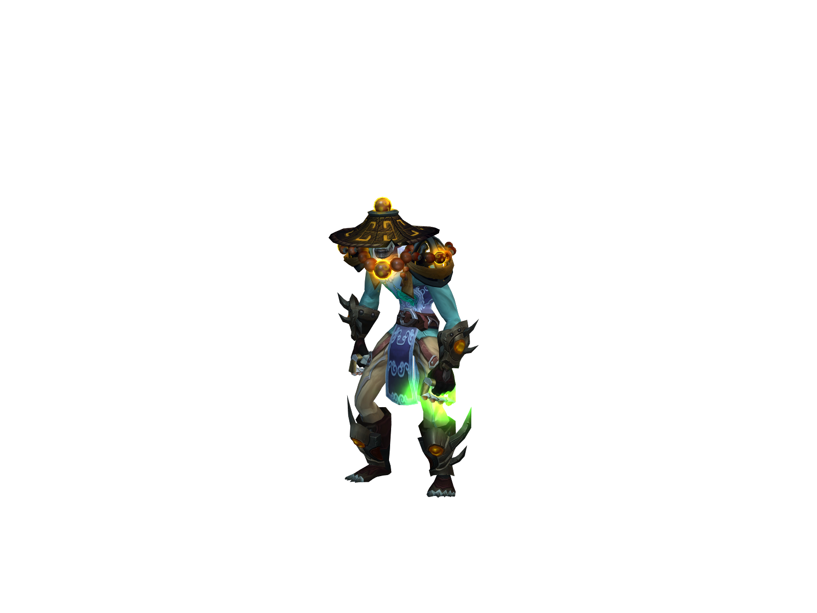 Sixpounder 3D character render