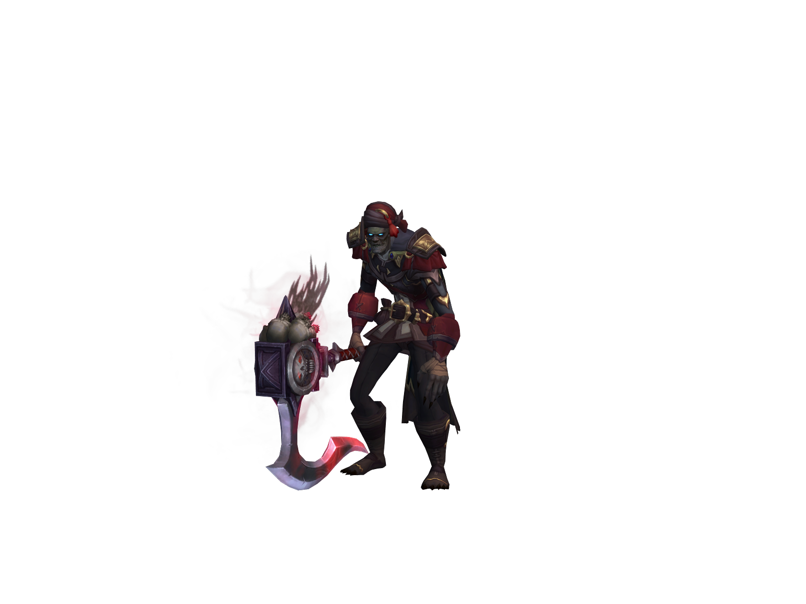 Bomberlock 3D character render