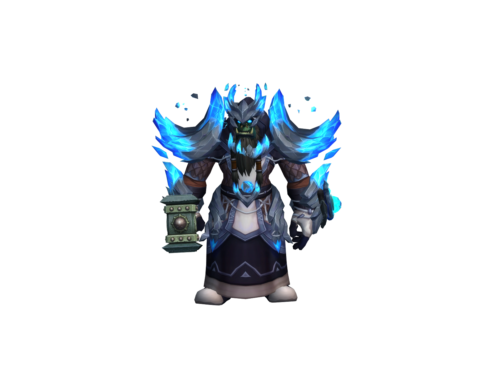 Oghom 3D character render