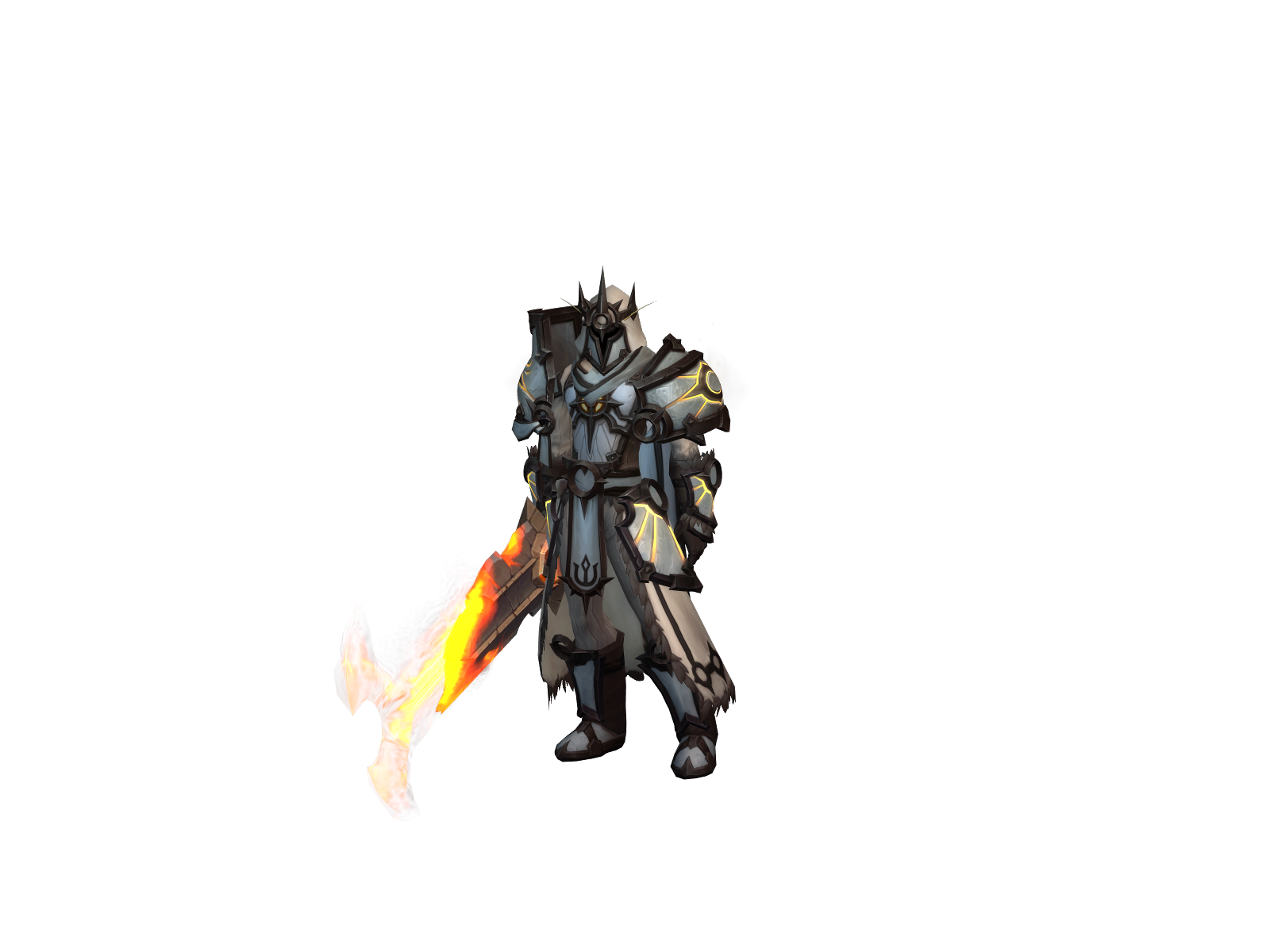Hërø 3D character render