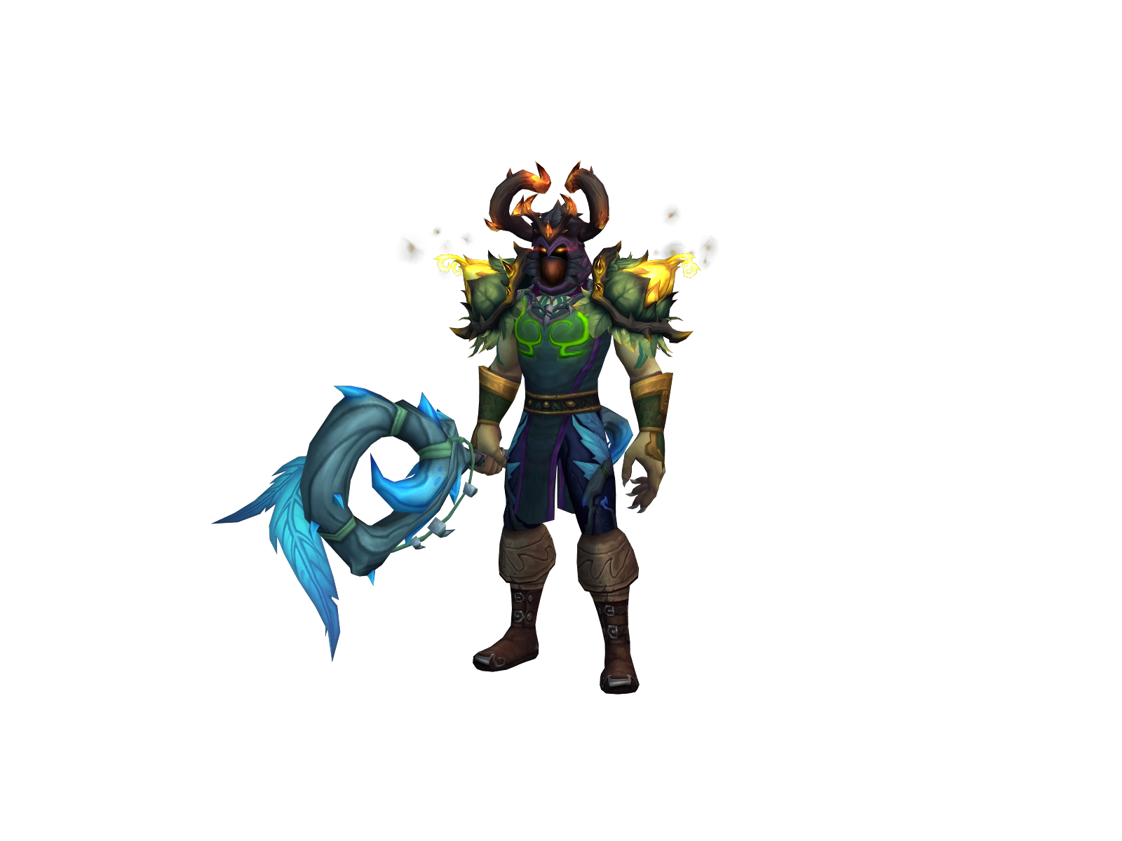 Thedruidqt 3D character render