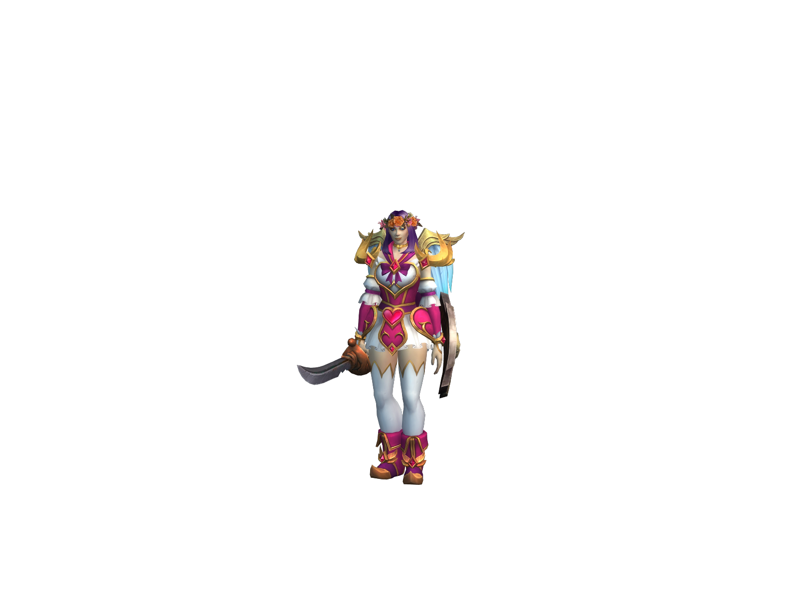 Fayetalyiff 3D character render