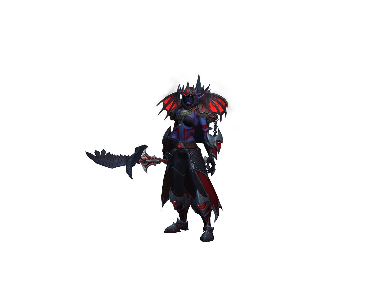 Clairevaux 3D character render