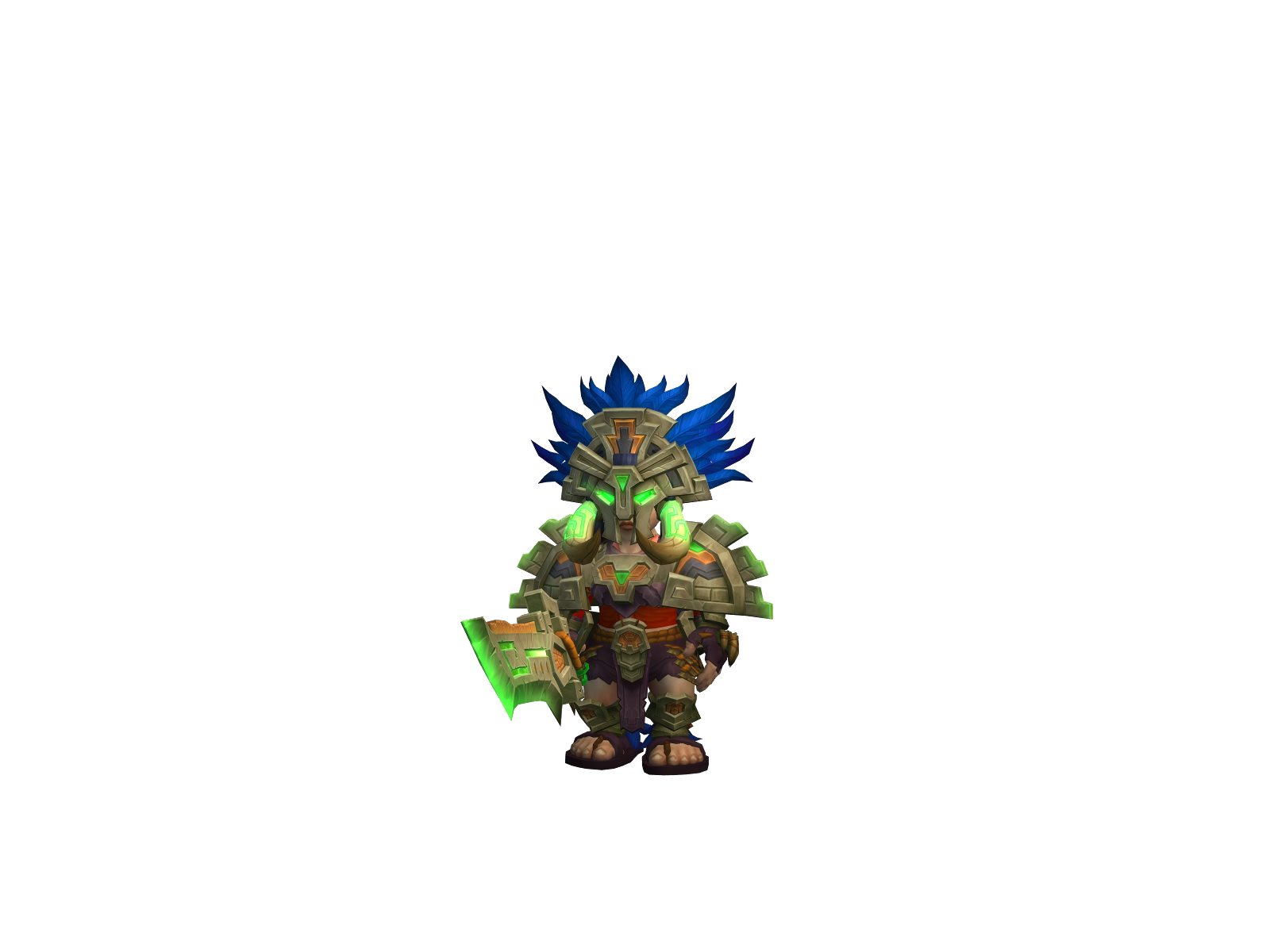 Dajiao 3D character render