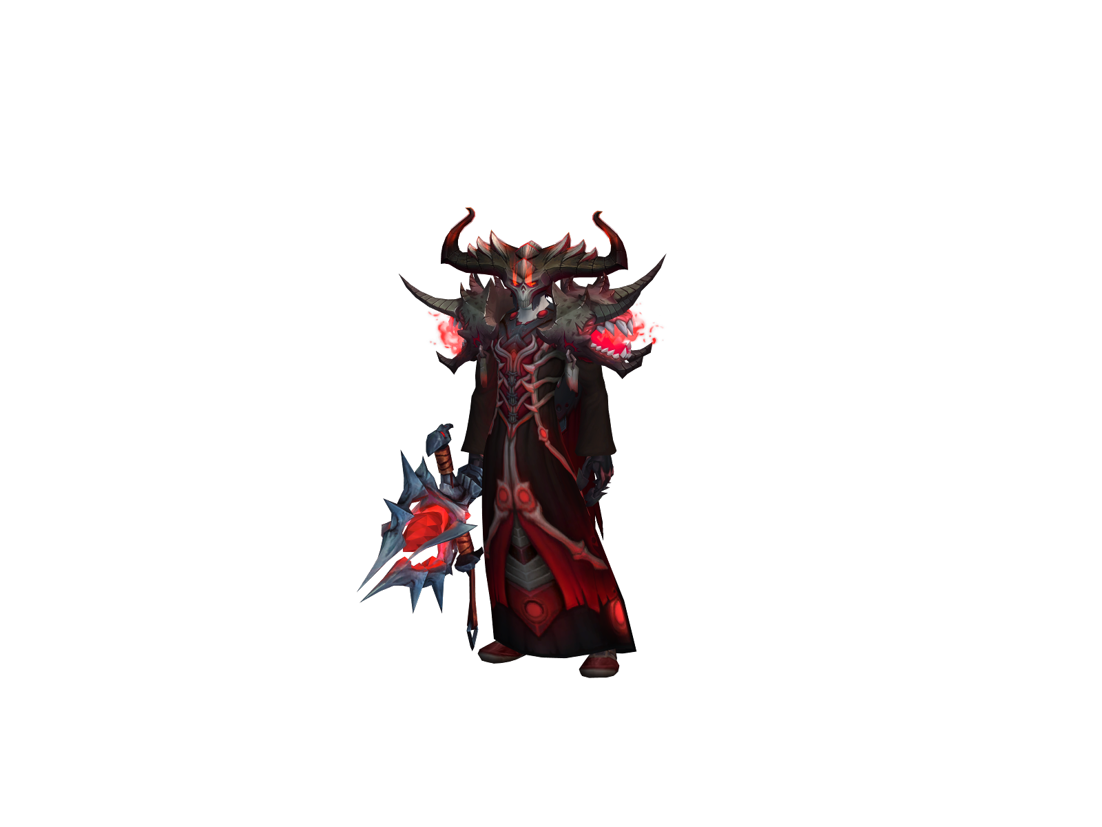 Necromyst 3D character render