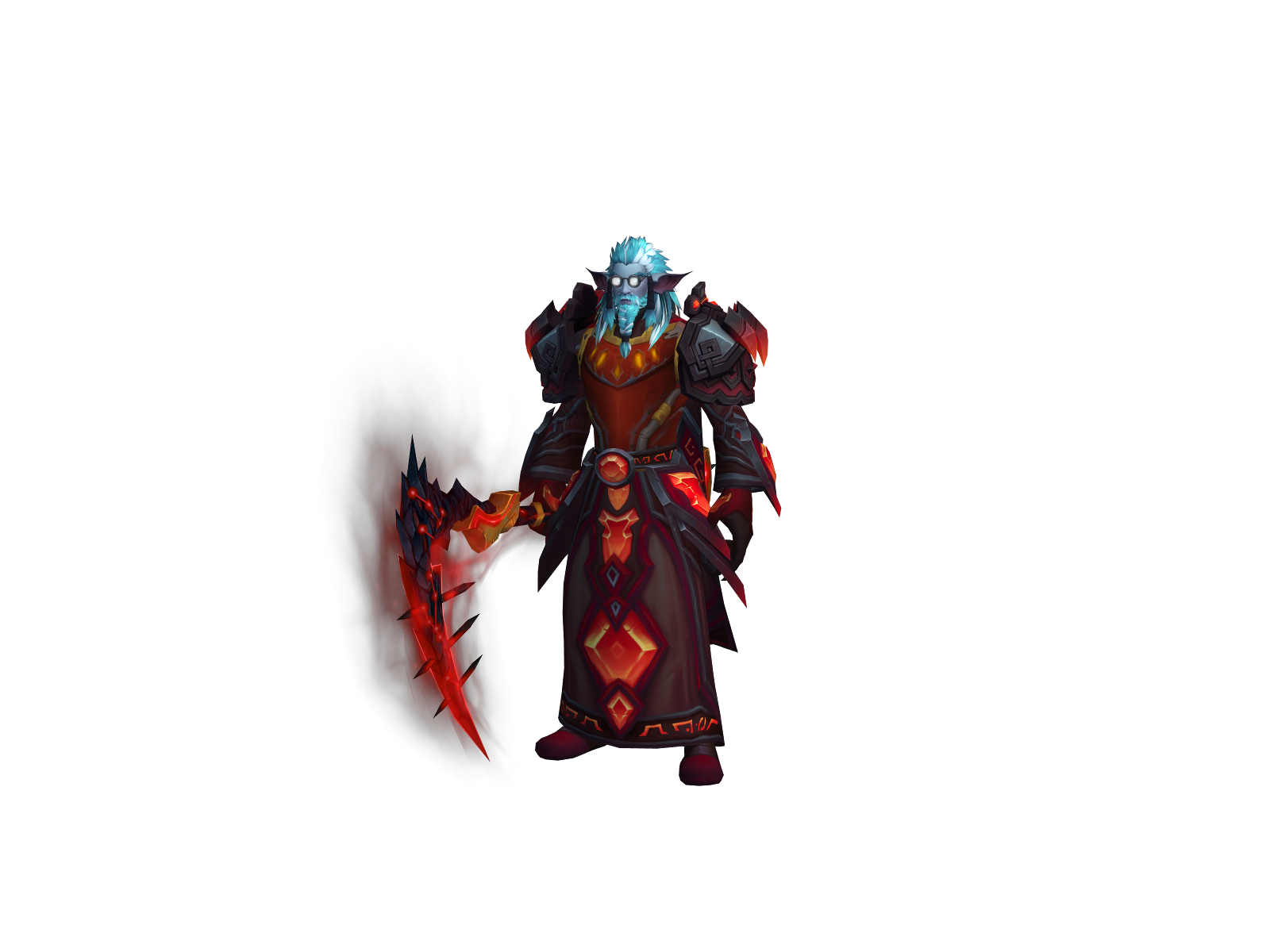 Phuego 3D character render