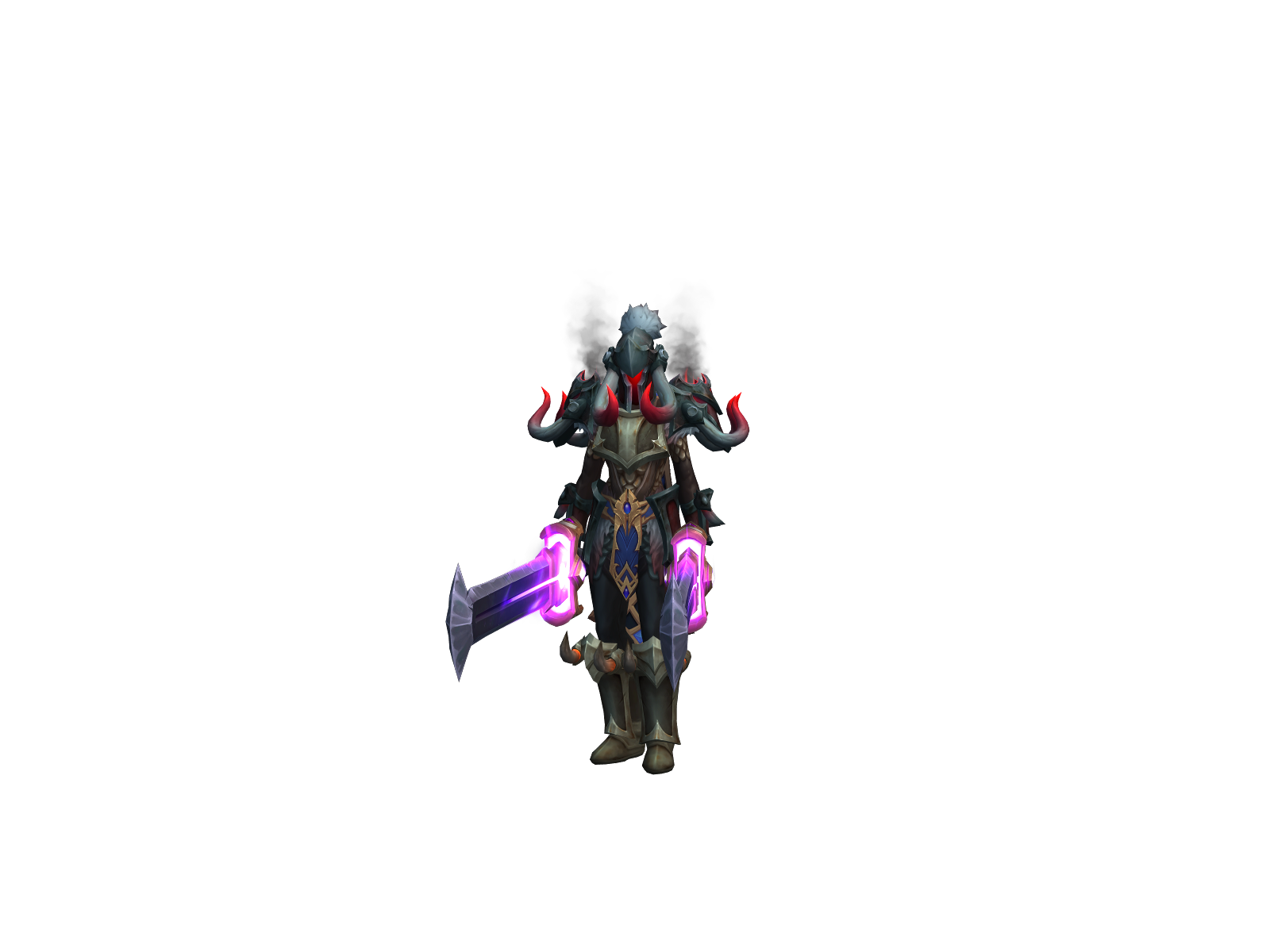 Saphark 3D character render